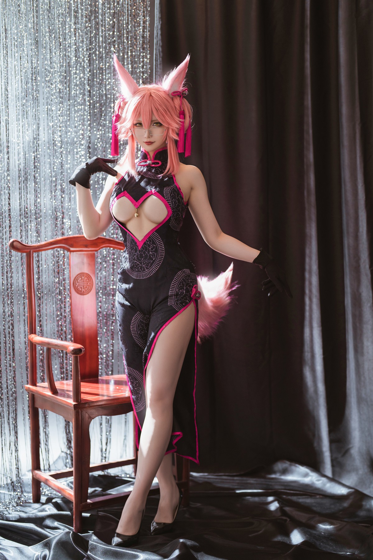 星之迟迟 Cosplay FGO高扬斯卡娅旗袍 6