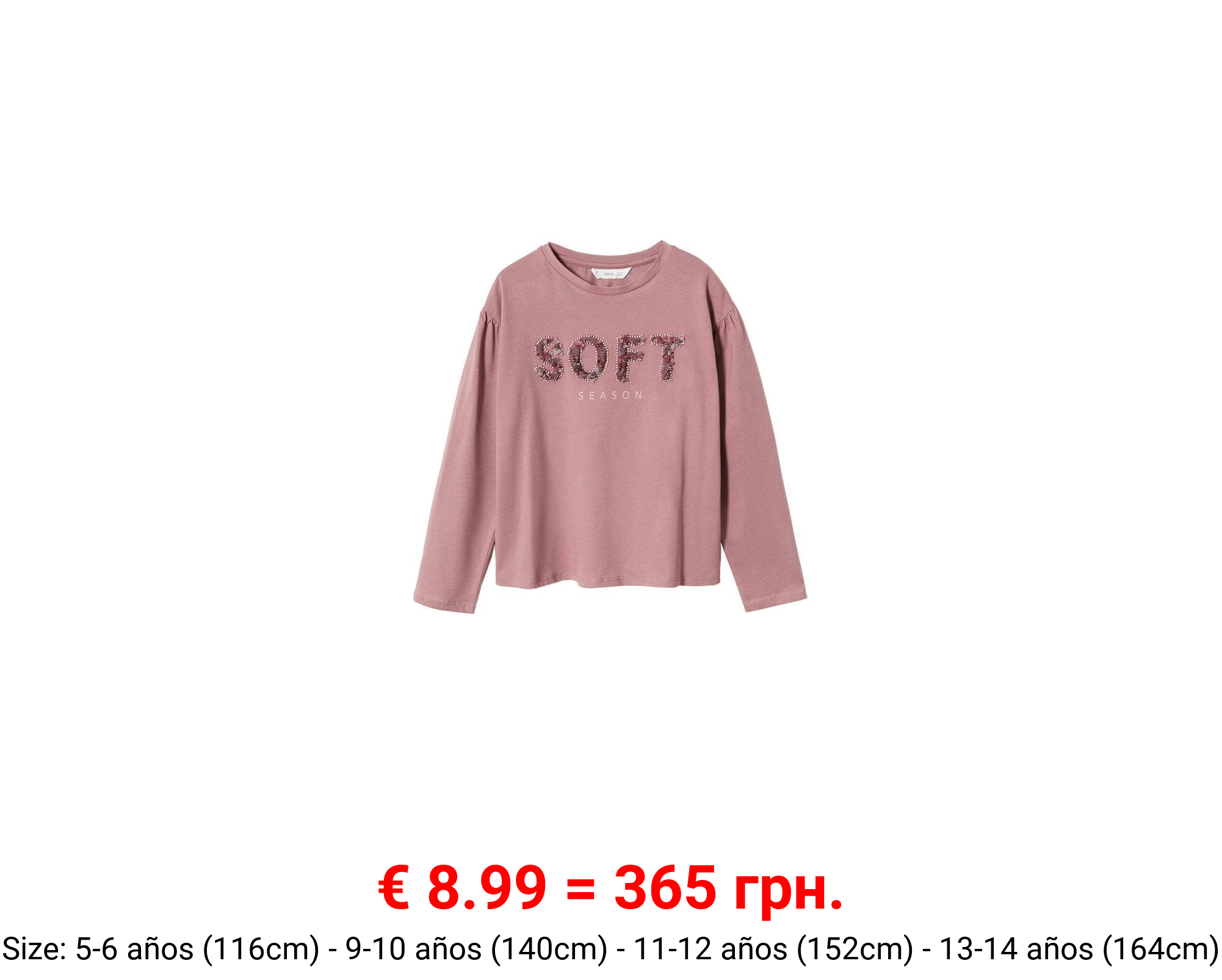 Camiseta manga larga textura