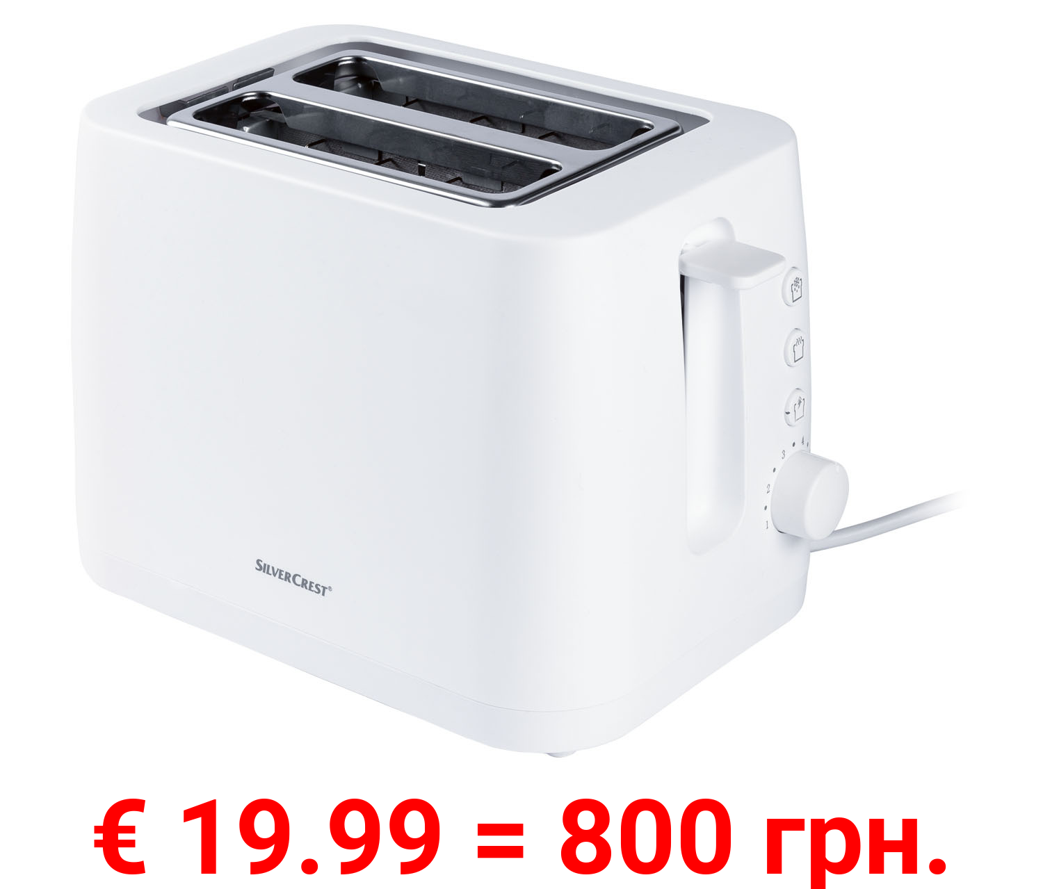 SILVERCREST® KITCHEN TOOLS Toaster STK 870 B2, mit Auftau-Funktion