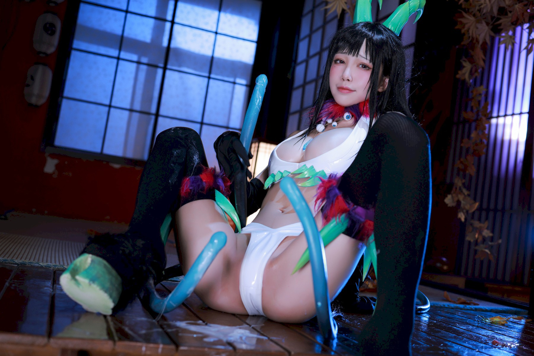 Cosplay 水淼aqua 千夜姐姐 34
