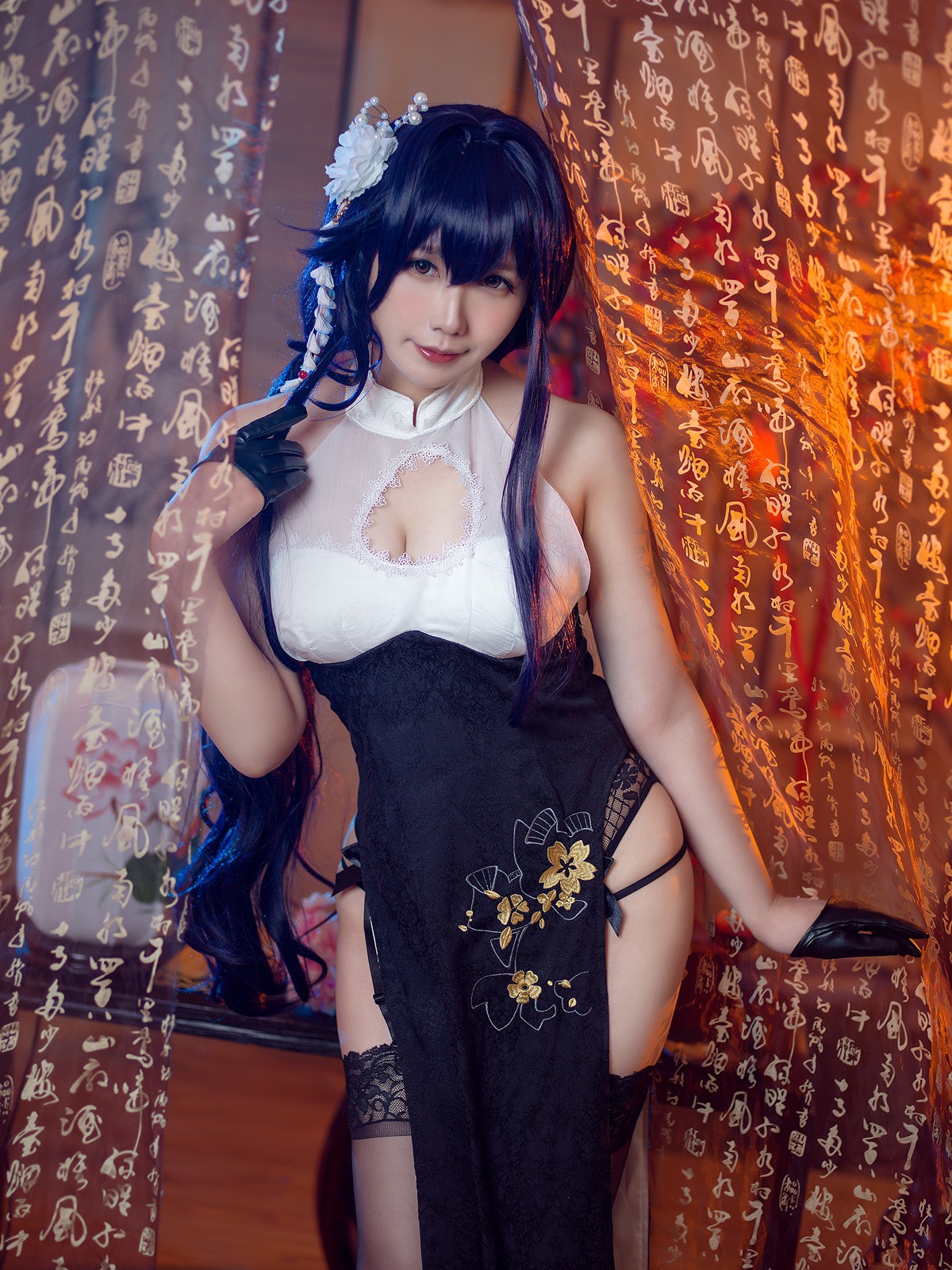 Cosplay 麻花麻花酱 吾妻旗袍 33