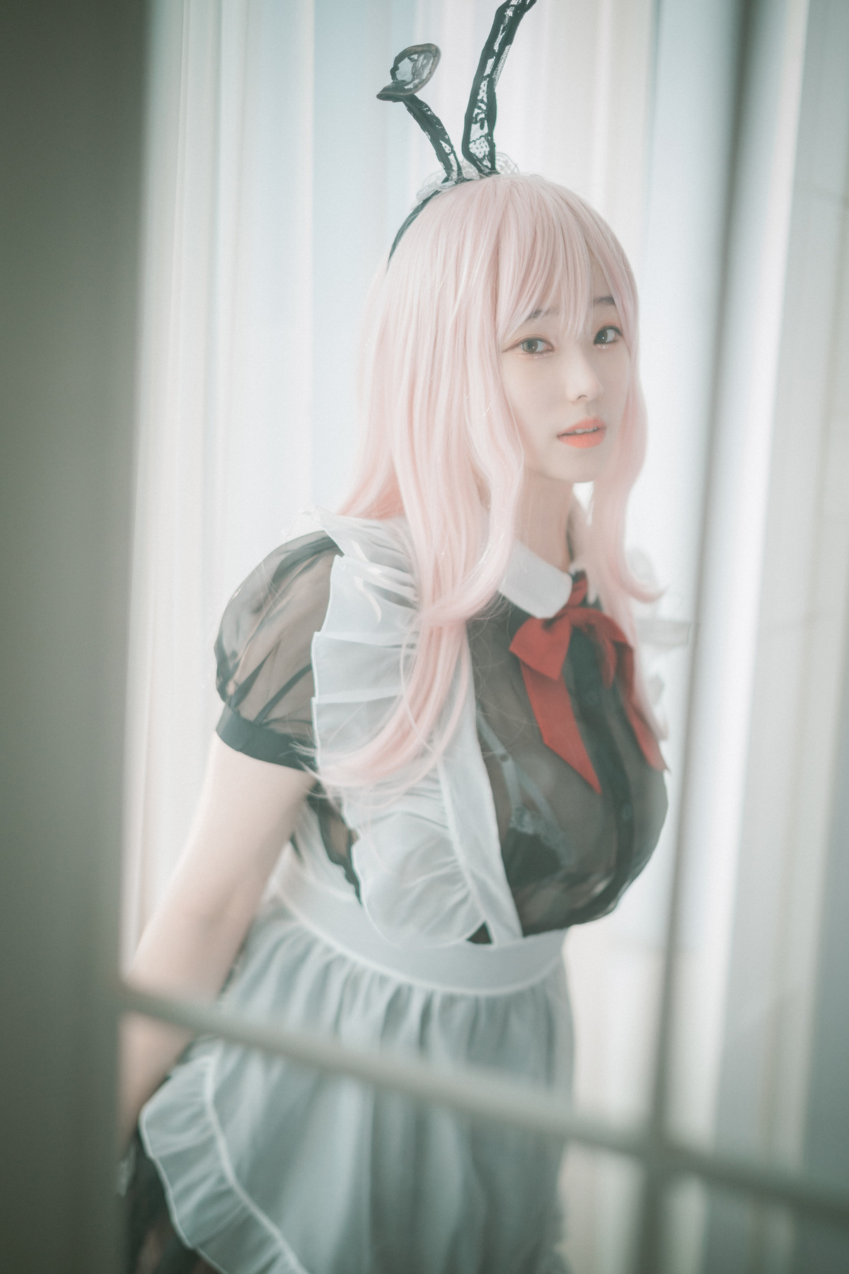 Bambi 밤비, [DJAWA] Sheer Bunny Maid 25