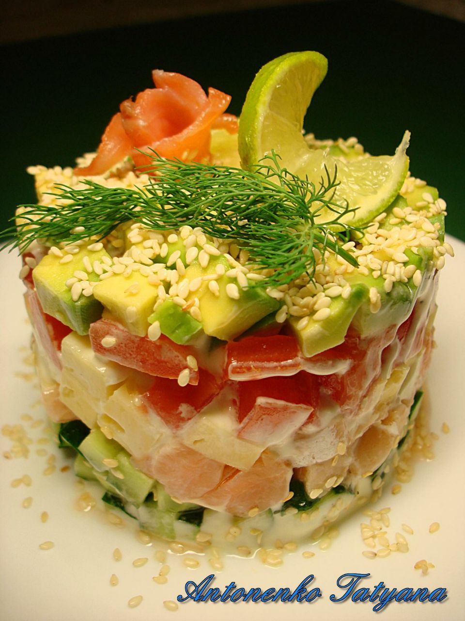 Салат из красной соленой рыбы рецепт с фото очень вкусный