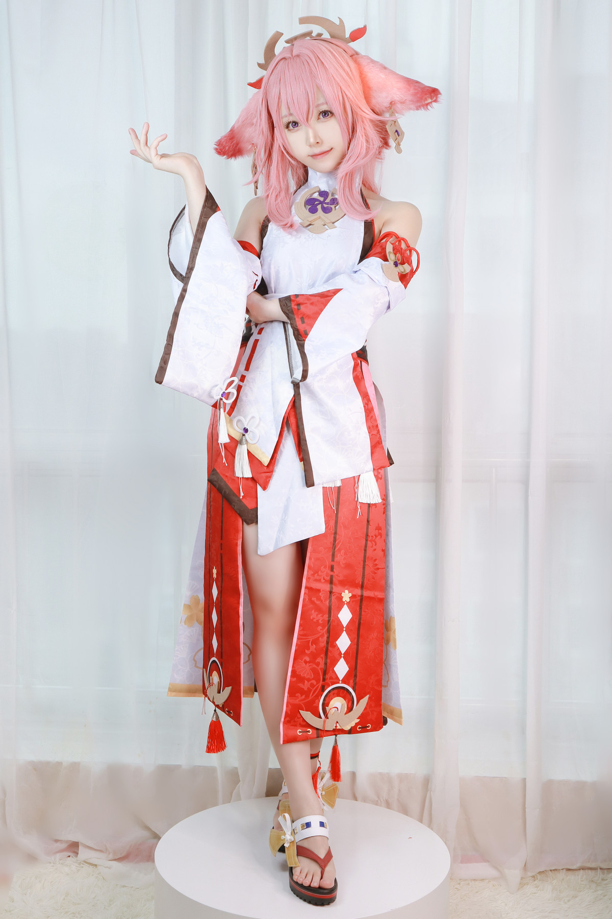 Cosplay Asagiriai愛ちゃん 原神 八重神子 5