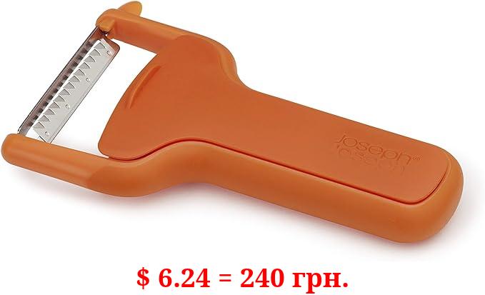 Joseph Joseph SafeStore Peeler, One Size, Orange
