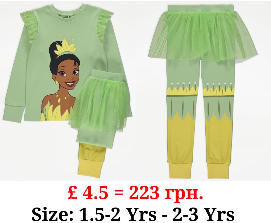 Disney Tiana Long Sleeve Tutu Pyjamas