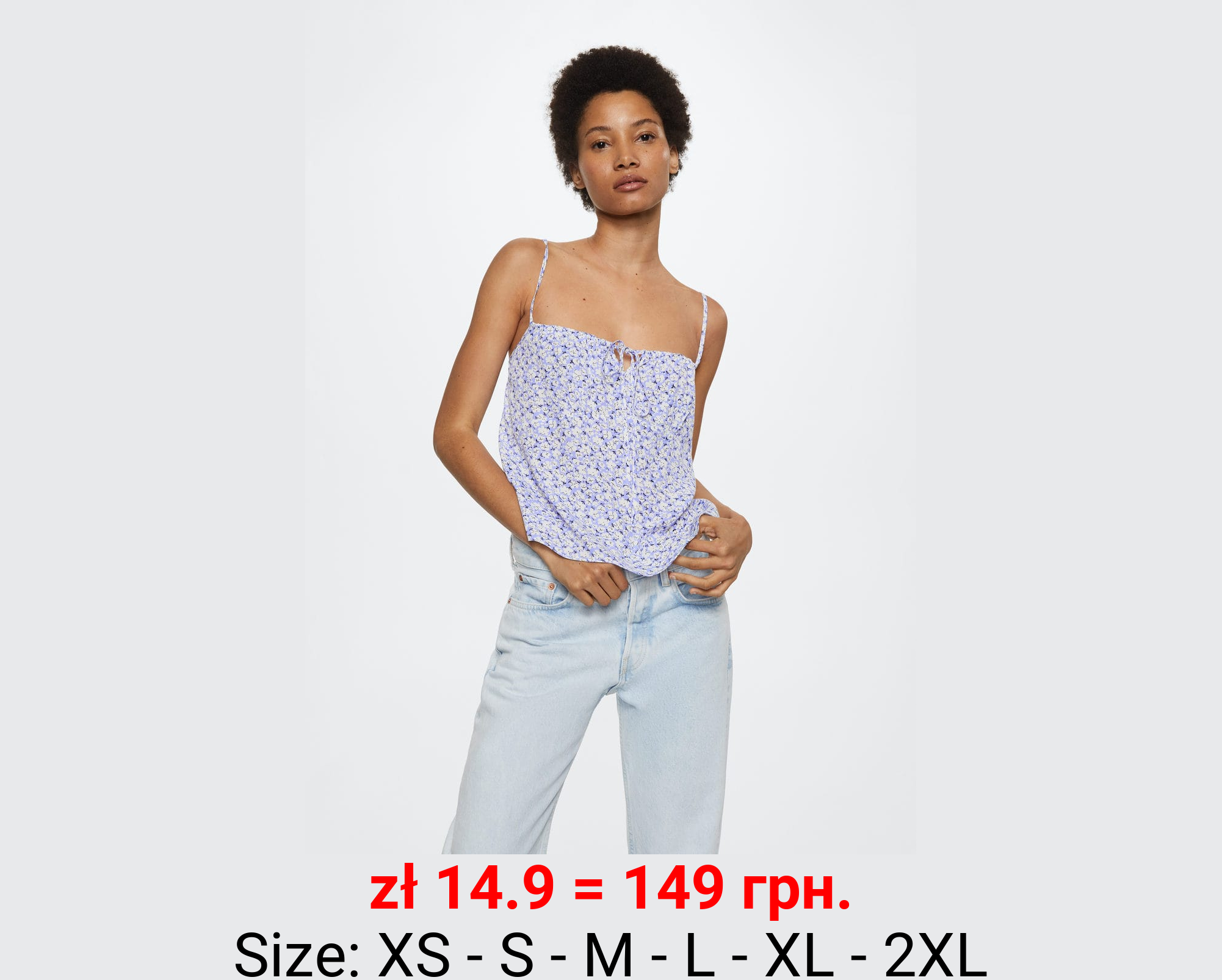 Top estampado floral