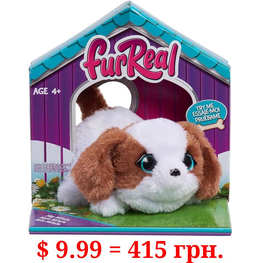 Just Play furReal My Minis Puppy Interactive Toy, Small Plush Puppy with Movement, Stuffed Animals, Kids Toys for Ages 4 Up