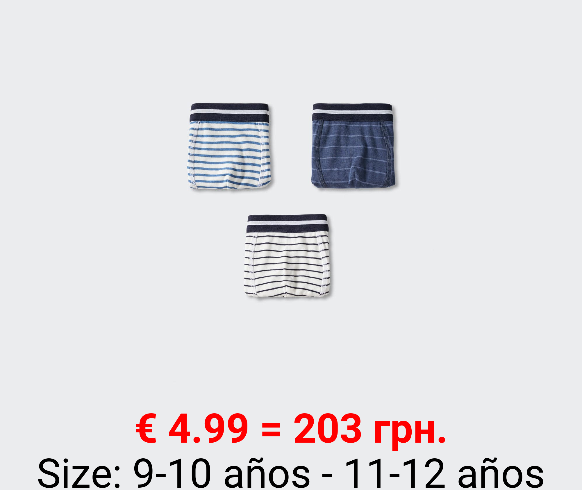 pack 3 bóxers estampados