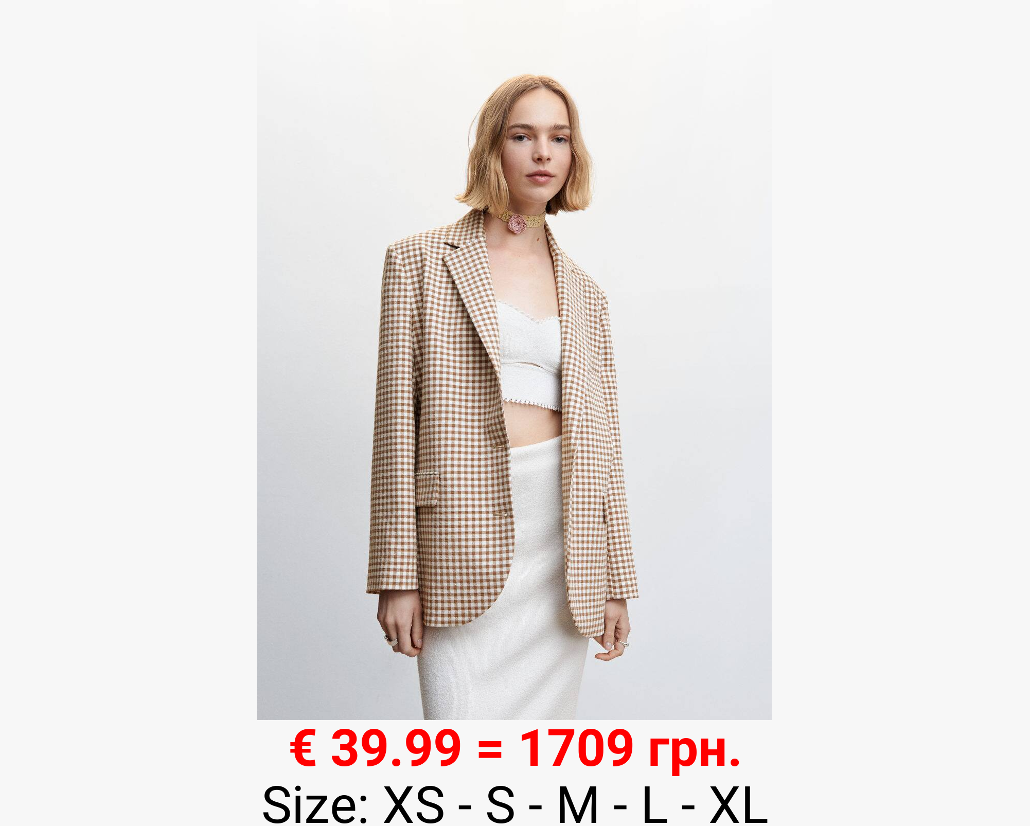 Americana cuadros vichy