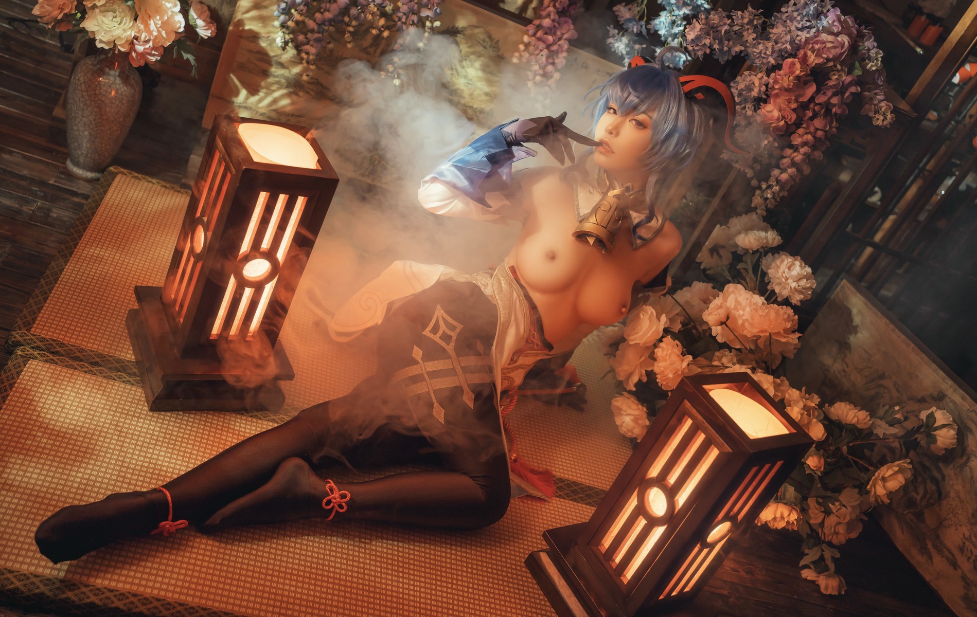 爆机少女喵小吉 Cosplay 原神 甘雨 15