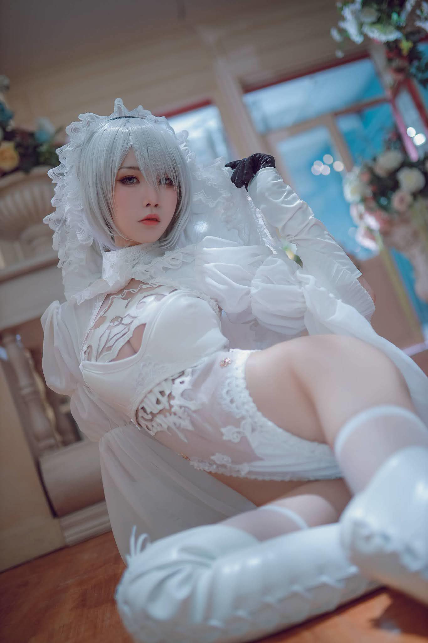[水淼Aqua] 2B White Version NieR_Automata ニーア オートマタ 1
