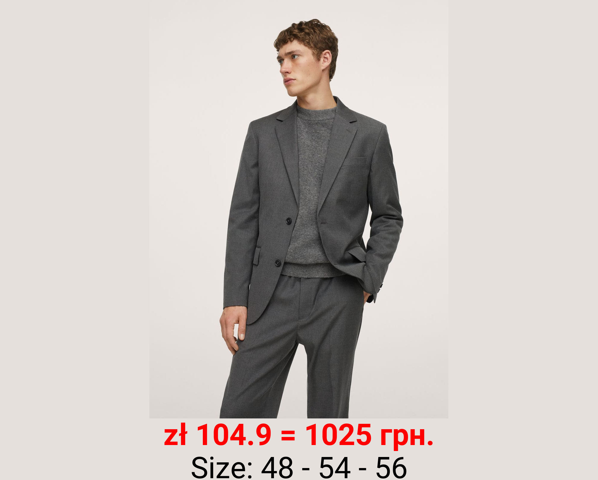 Americana traje slim fit