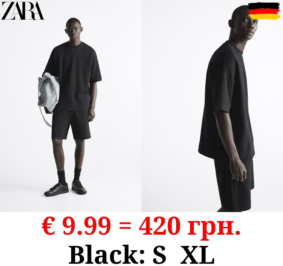 COMPACT JOGGER BERMUDA SHORTS