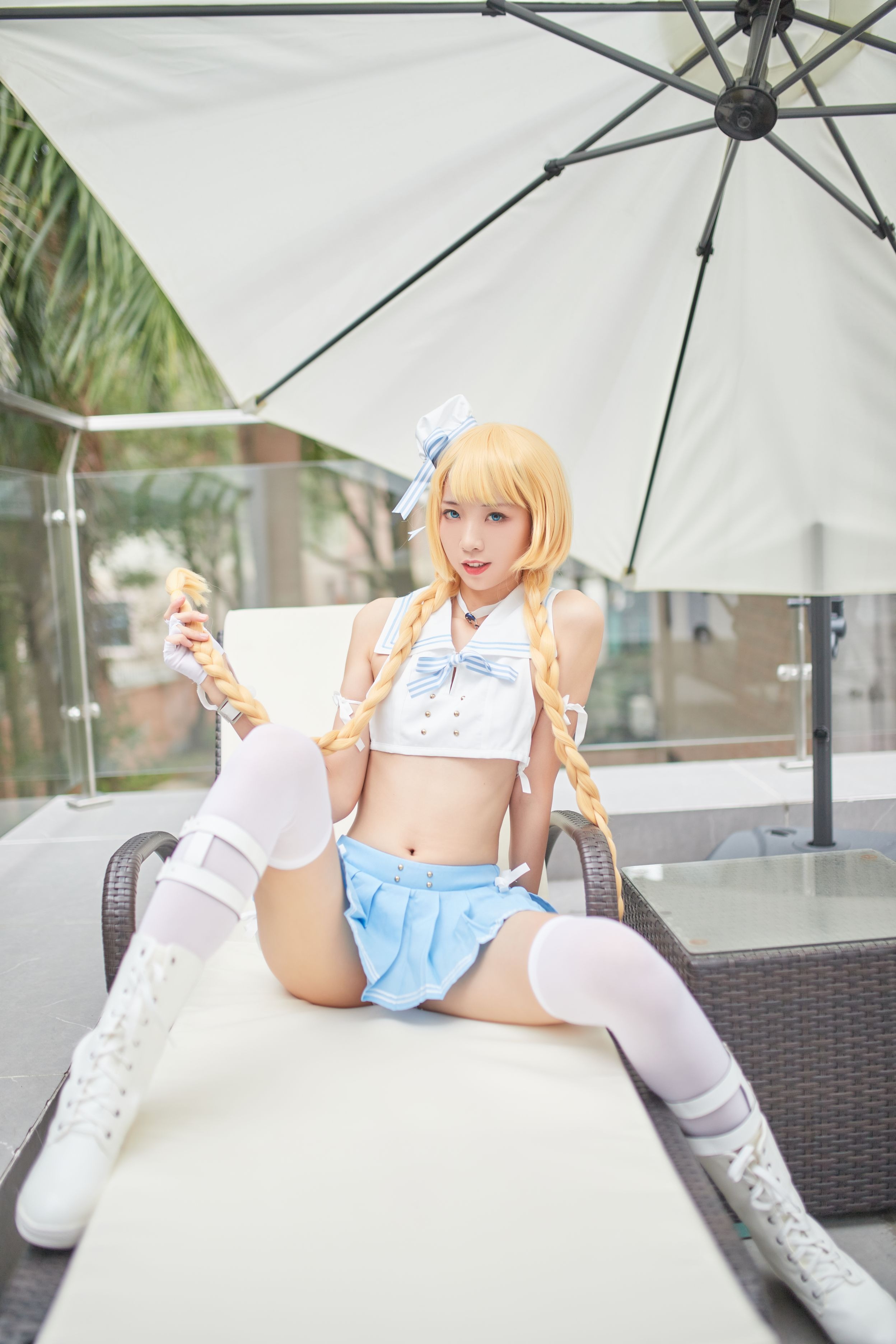 西瓜 - C服岛风少女摄影输出 60