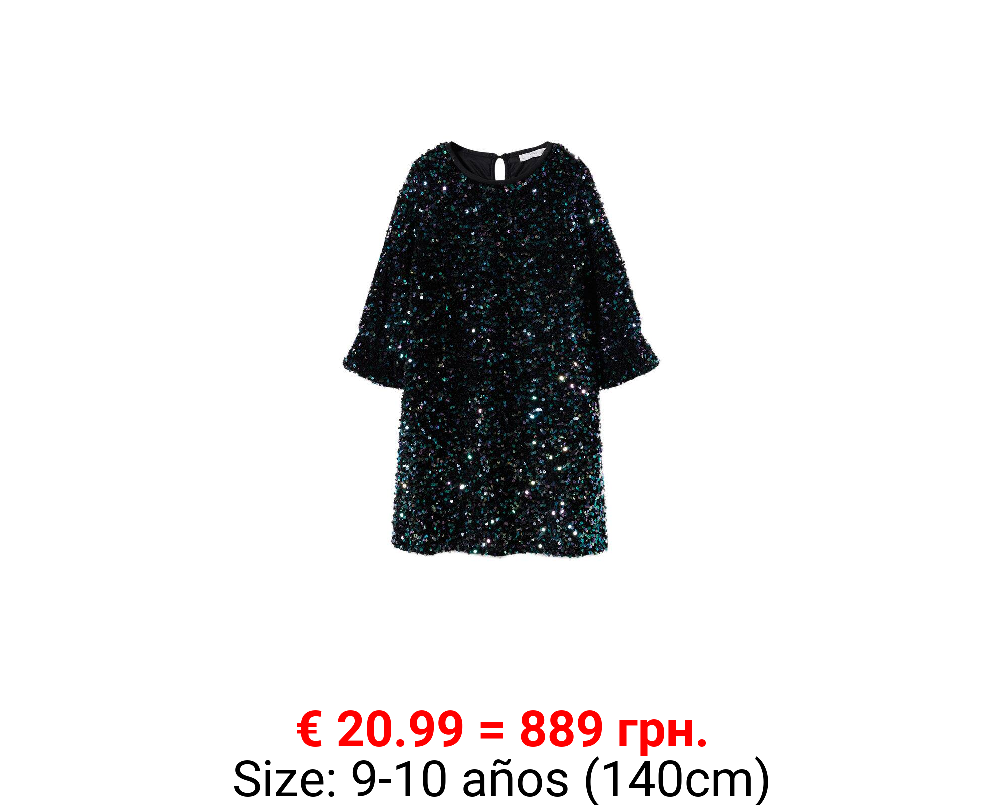 Vestido lentejuelas