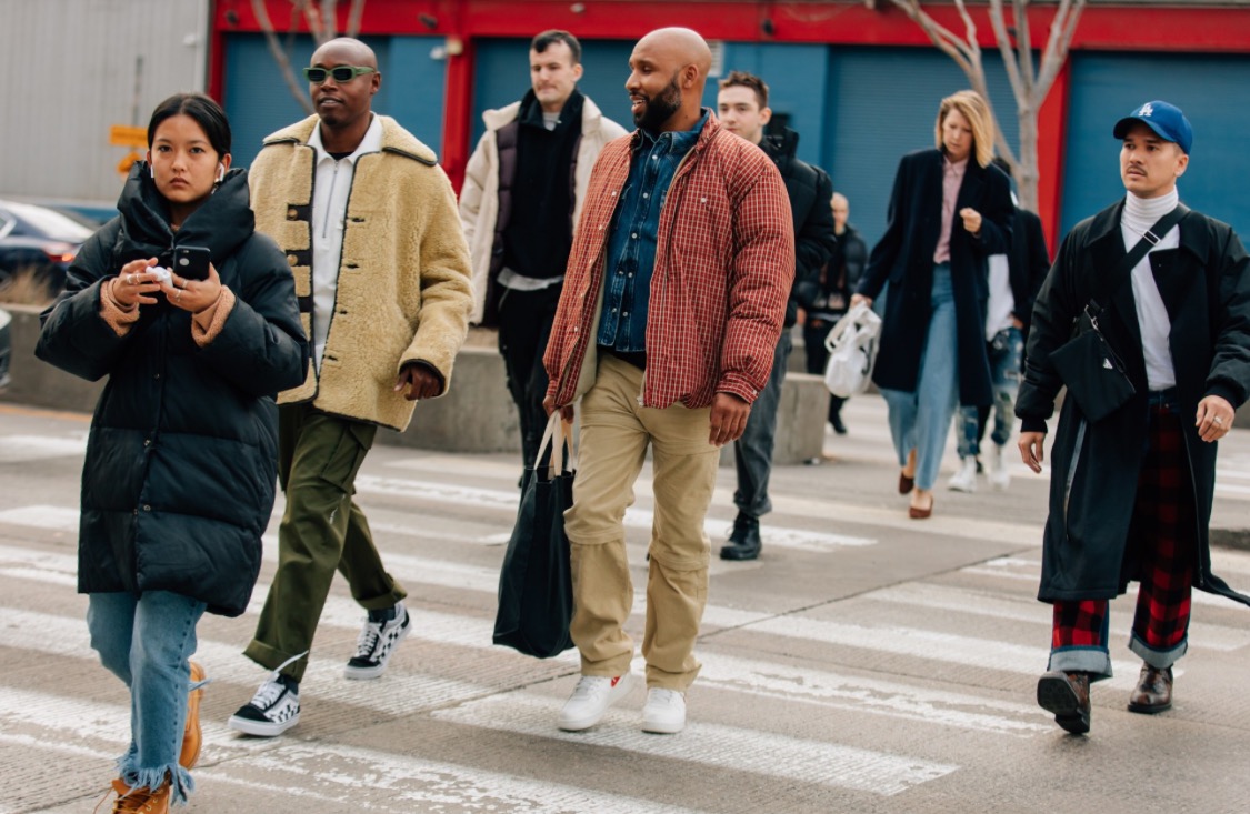 New York men's FW street style – Telegraph