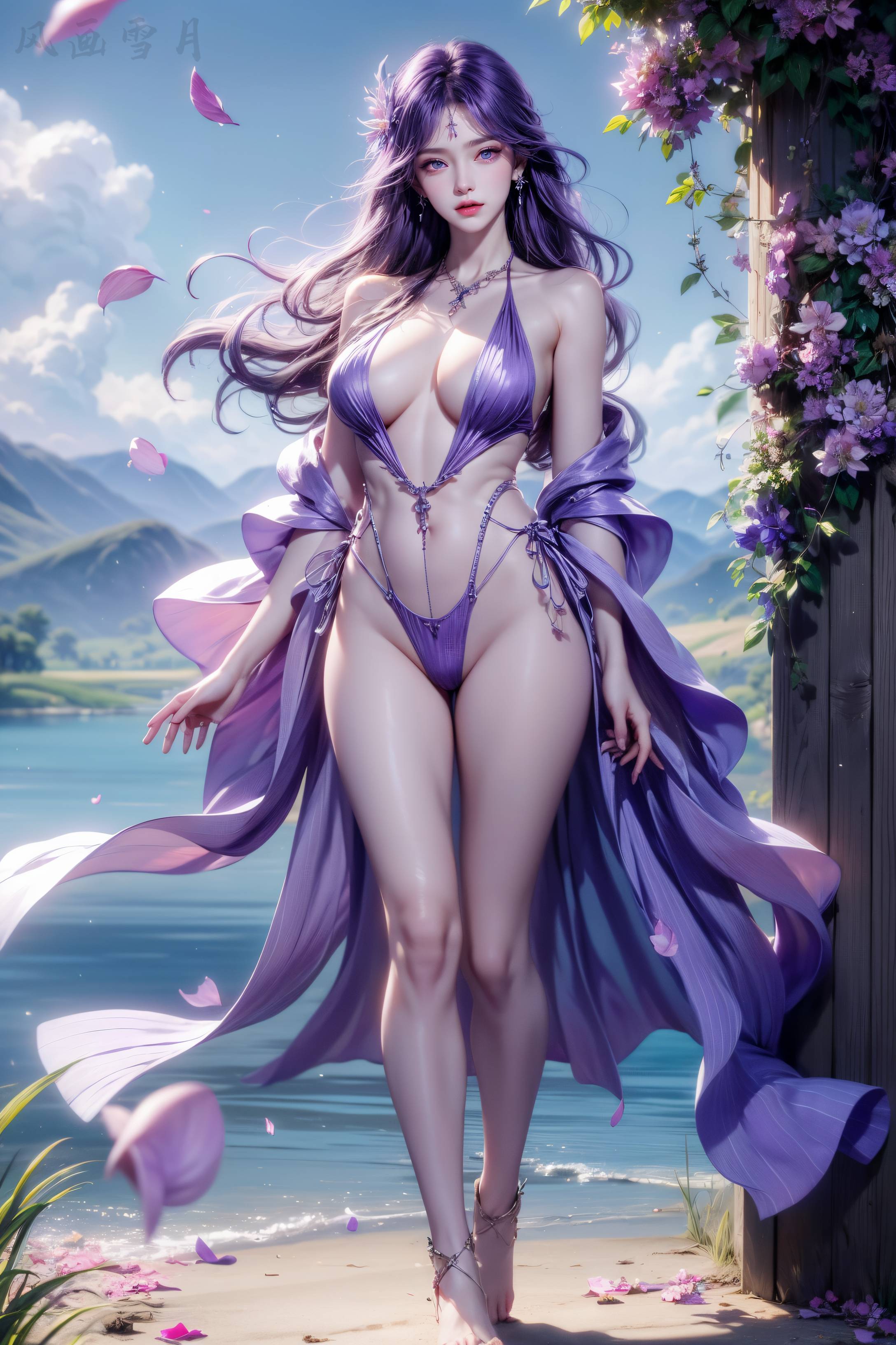 图片[23]-完美世界-云曦 蓝色弹弓衣 0302-六色网
