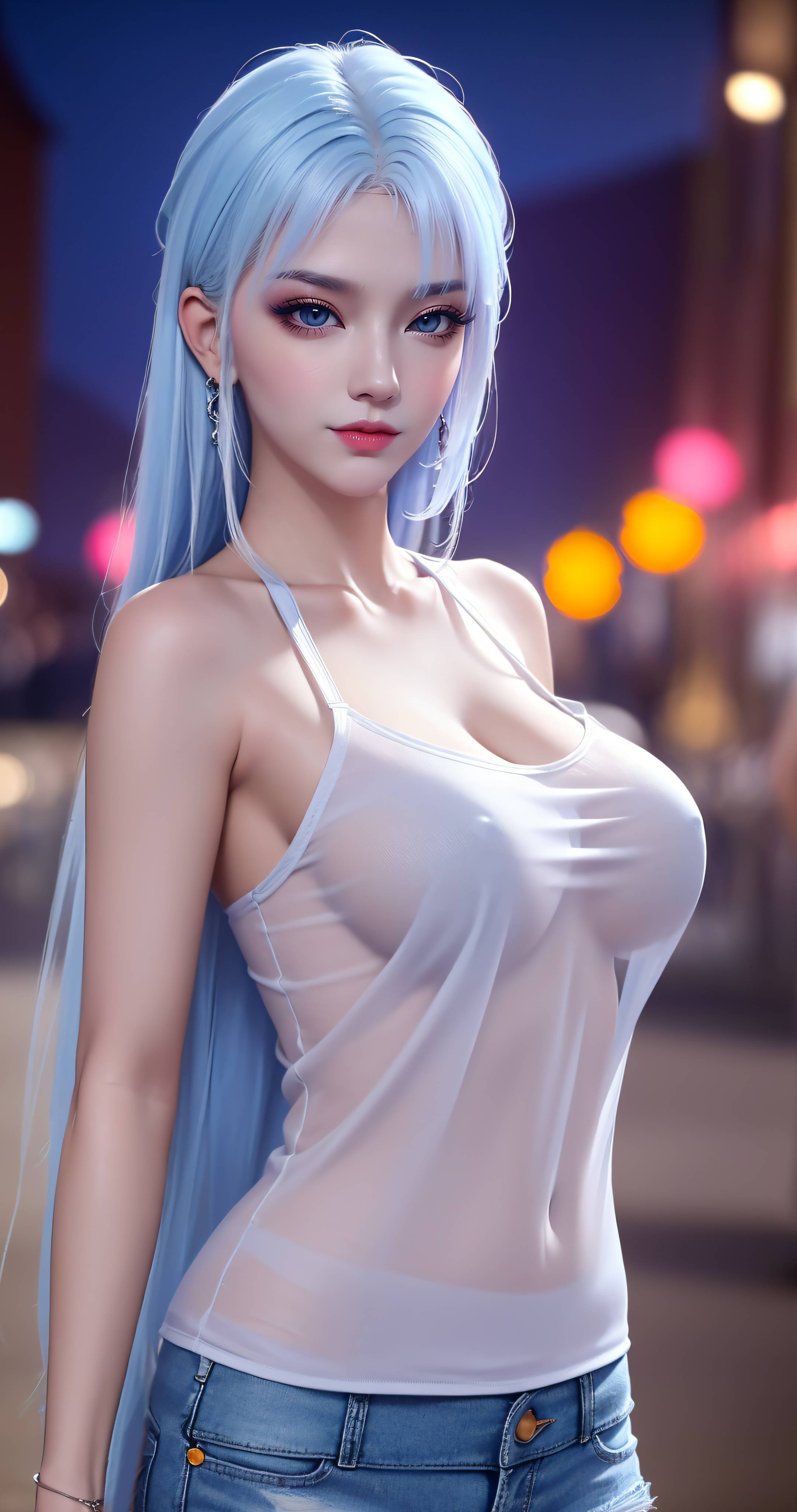 图片[8]-斗破苍穹-小医仙时尚牛仔裤-六色网
