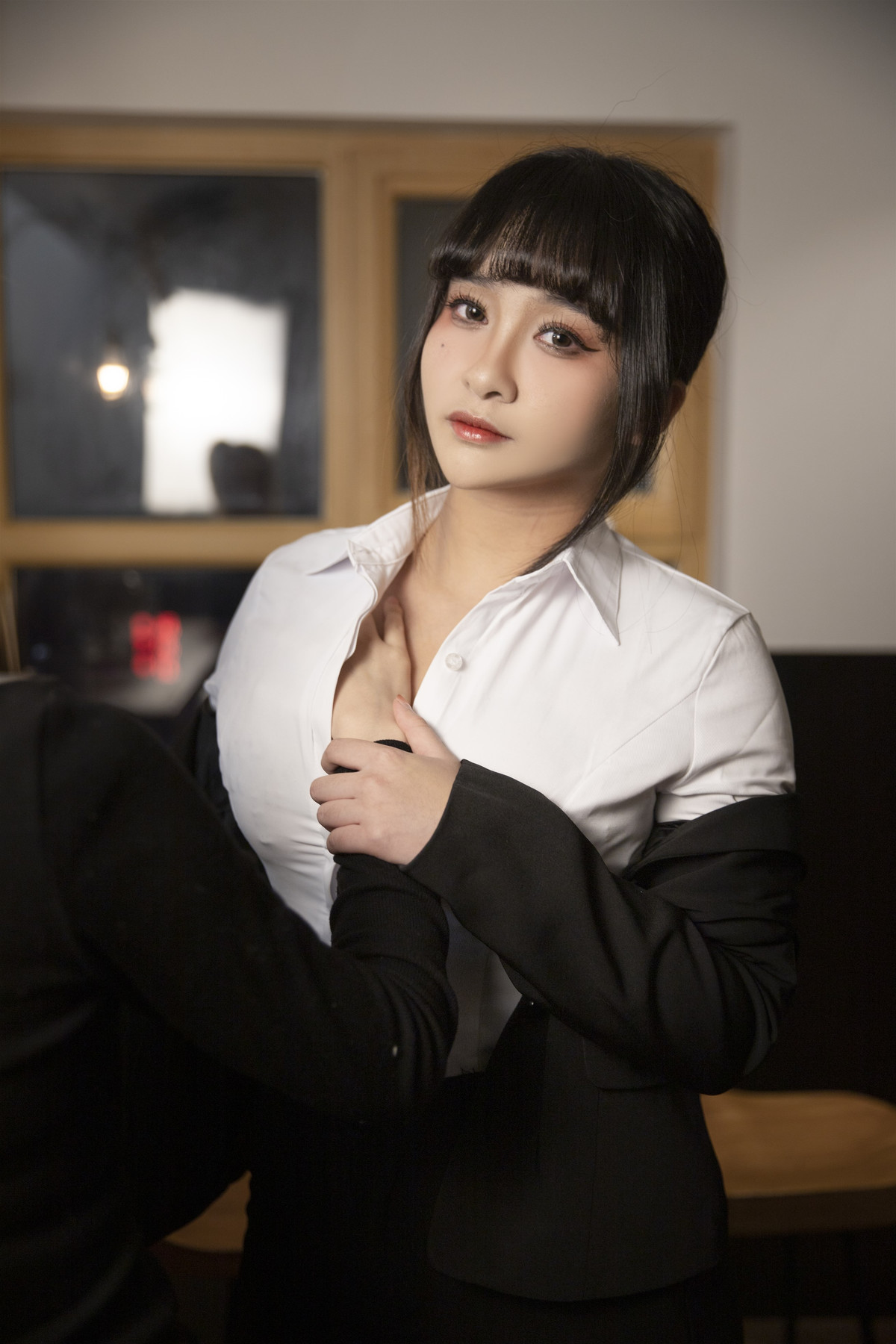 Cosplay 洛璃LoLiSAMA 醉酒OL 8
