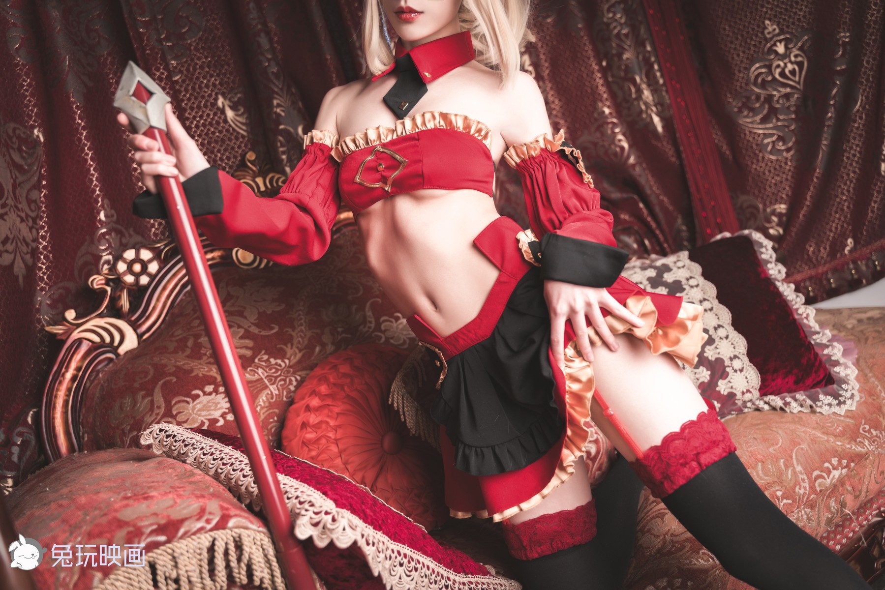 Cosplay 兔玩映画 小莫女仆 36