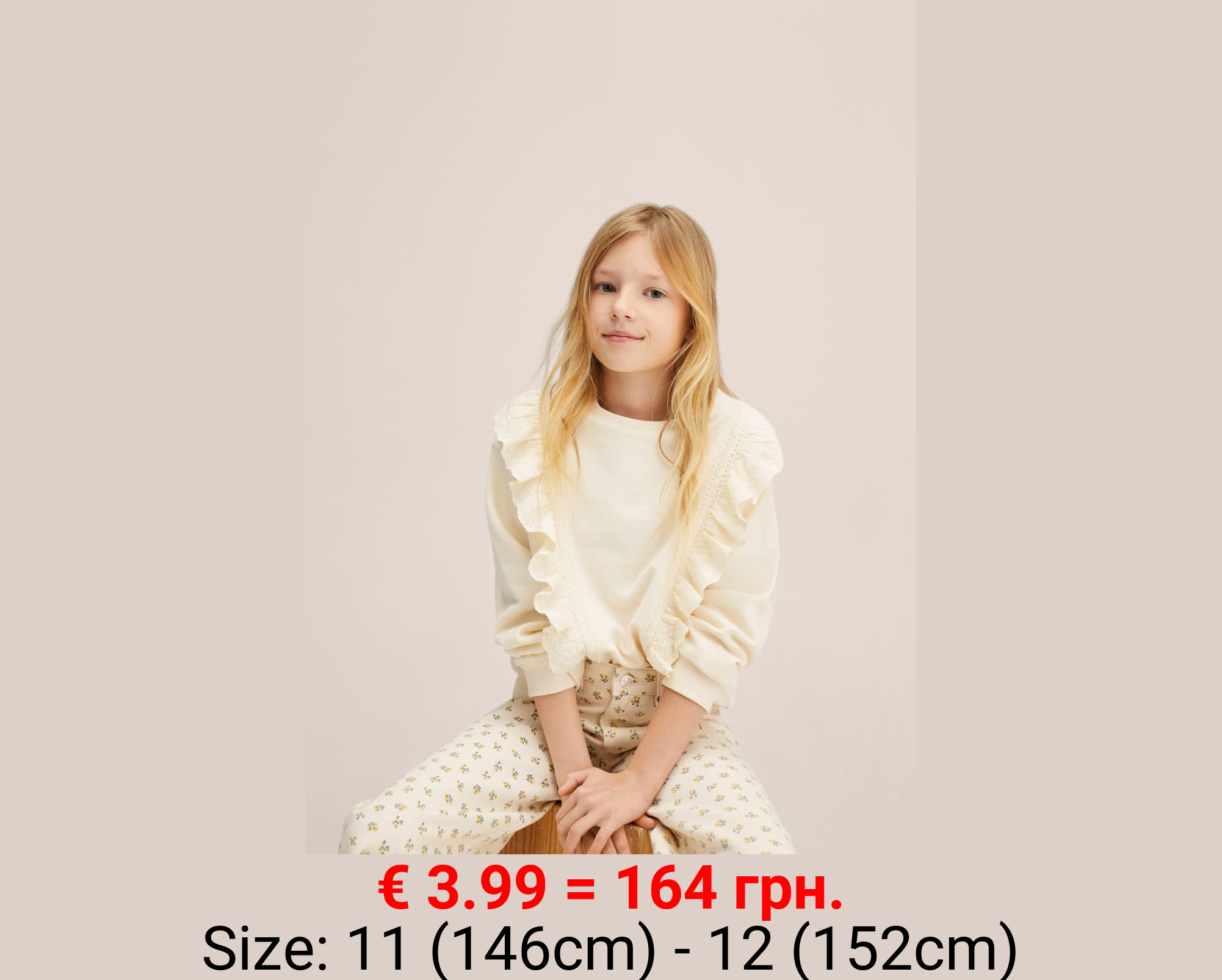 Jeans culotte estampado