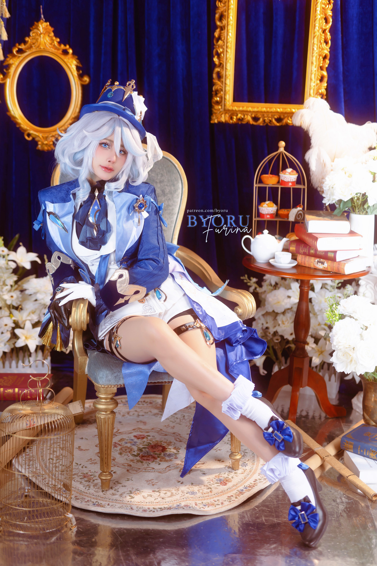 Cosplay 日本性感萝莉Byoru Furina & Honkai Star Rail 1