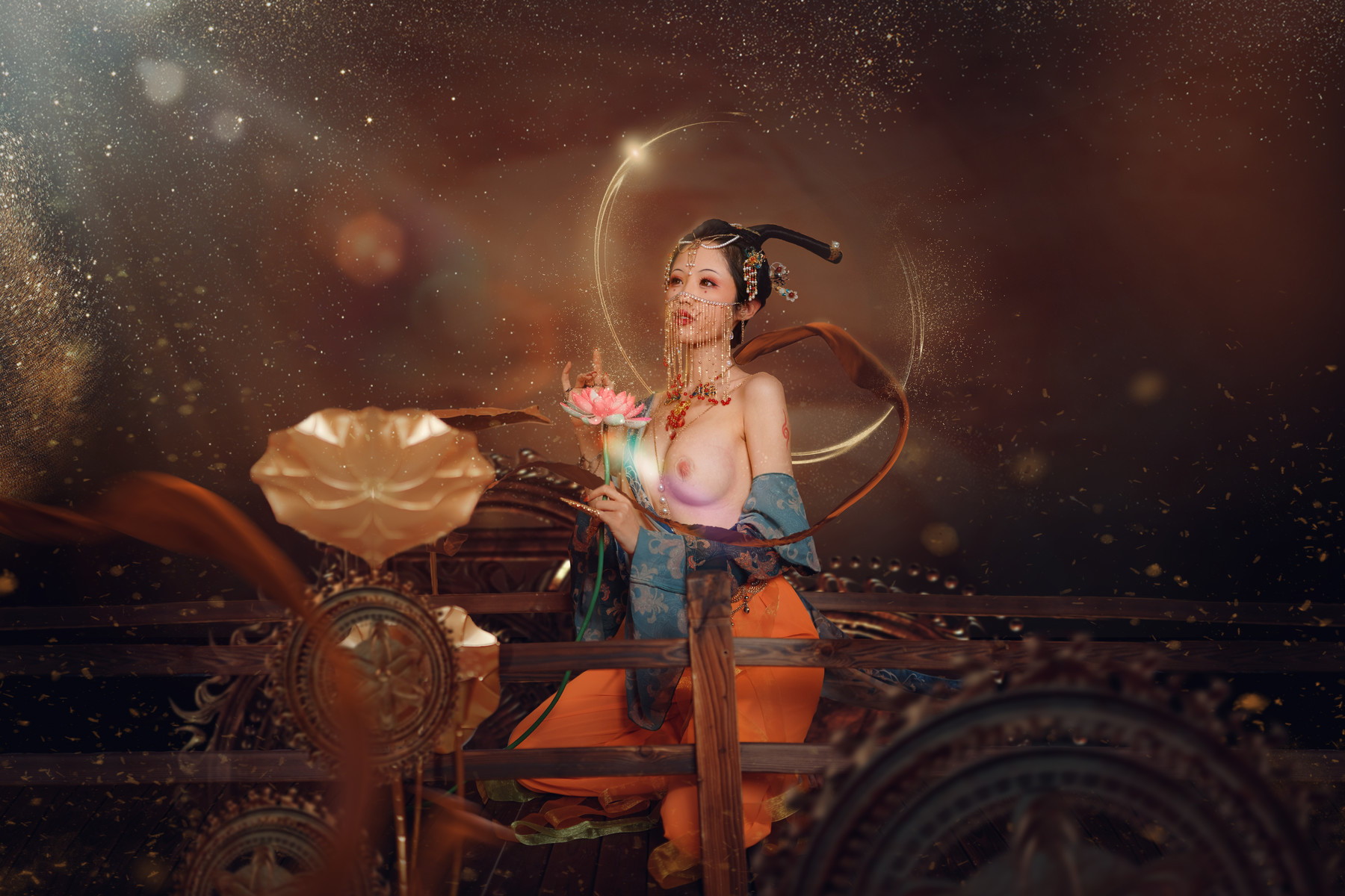 Cosplay 钛合金TiTi 画中仙 21