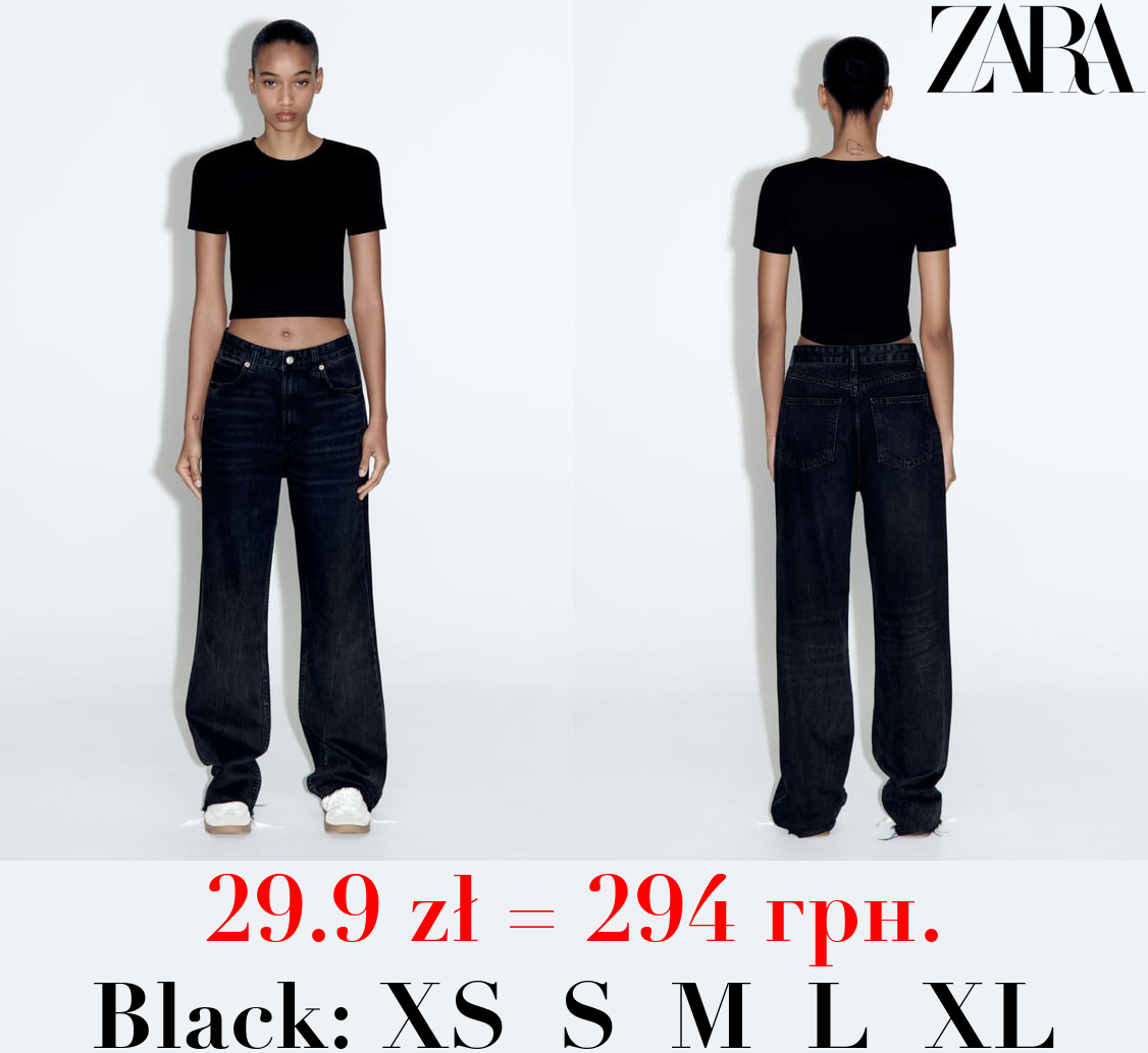 CROPPED STRETCH T-SHIRT