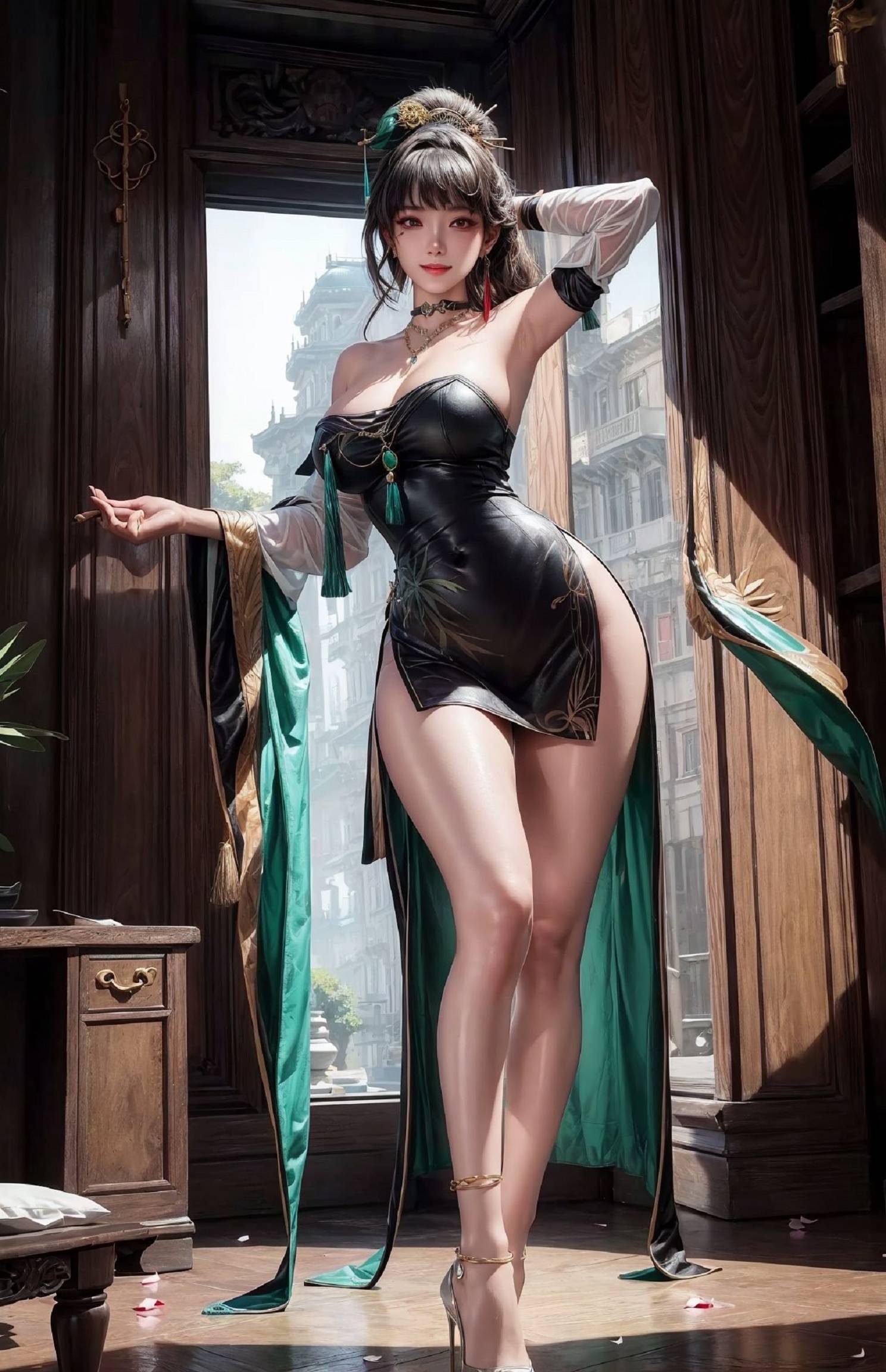 图片[58]-古风美女-六色网