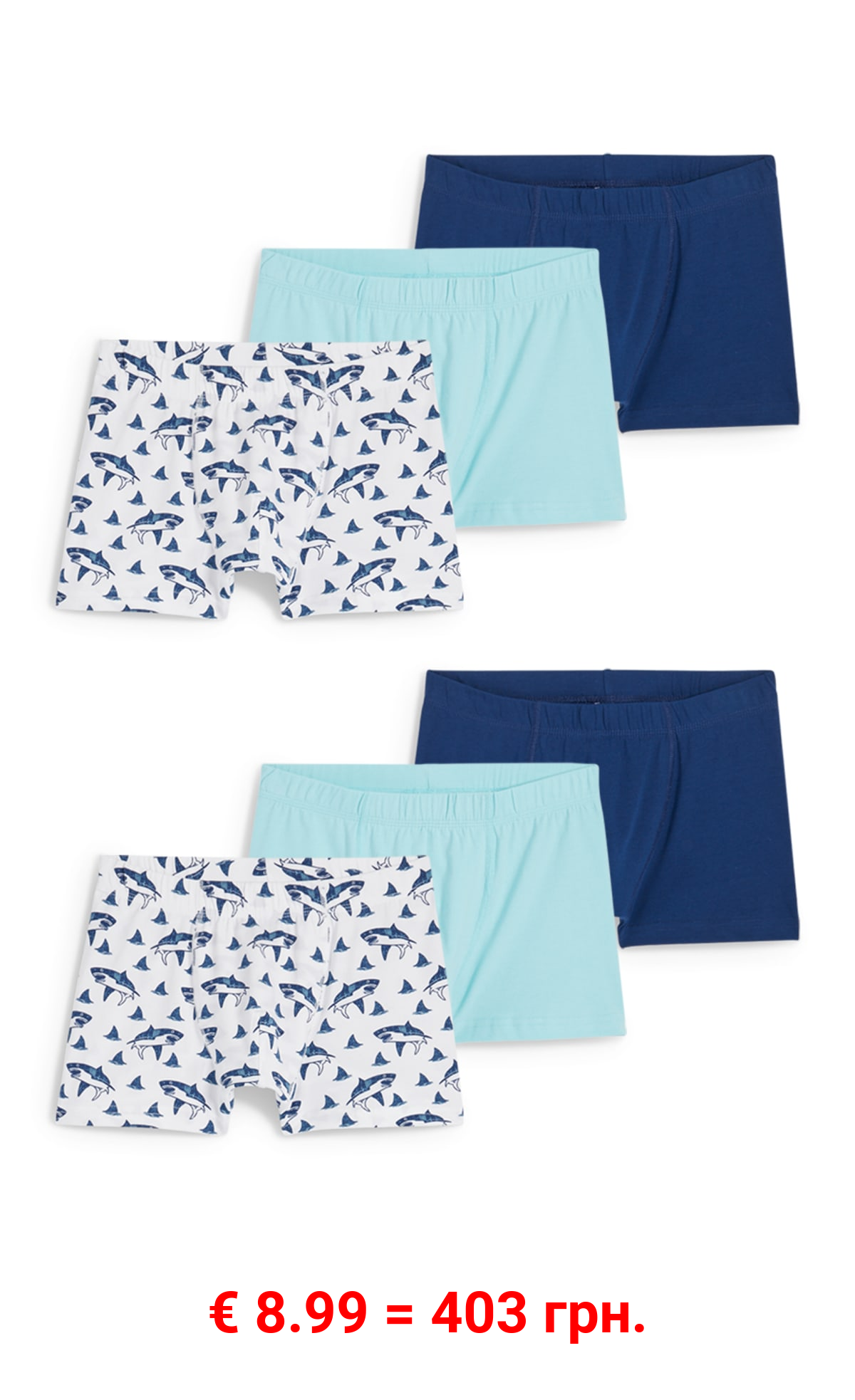 Multipack 6er - Hai - Boxershorts
