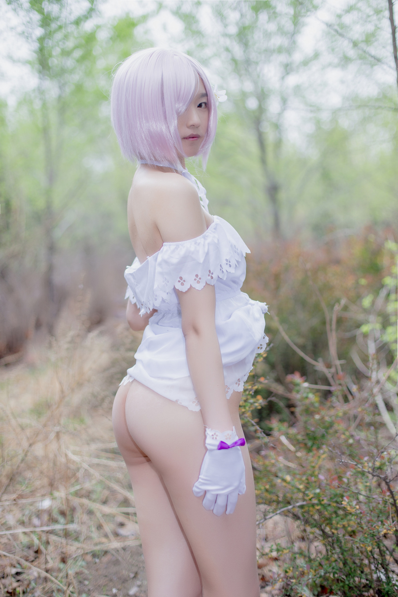 [Ayase_绫濑酱] マシュ・キリエライト露出 Mash Kyrielight Exhibitionism 1