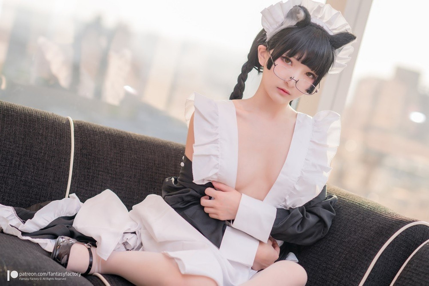 [網路收集系列] Sexy Neko Maid Cosplay 21
