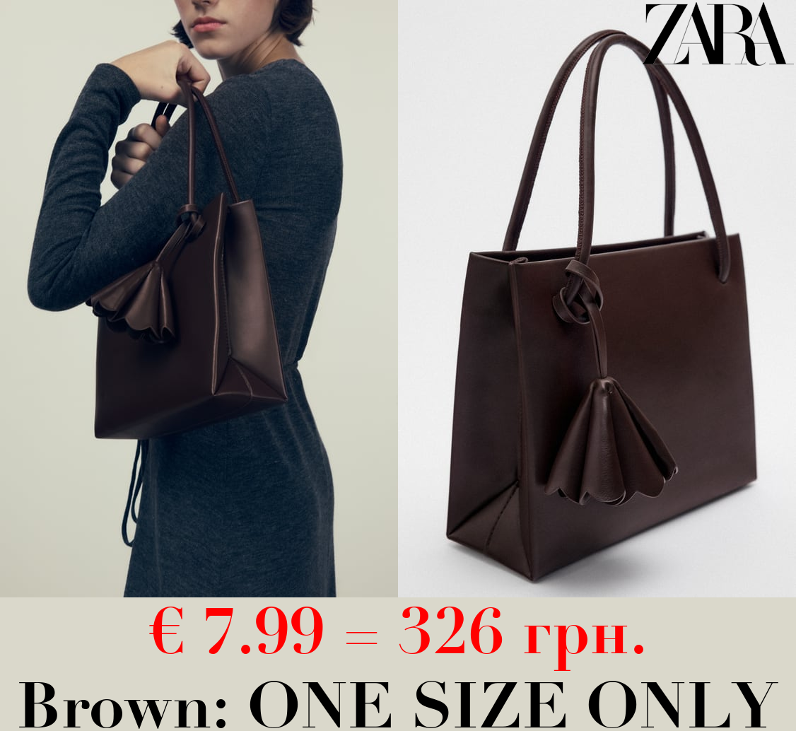 MINI TOTE BAG WITH EMBELLISHED DETAIL