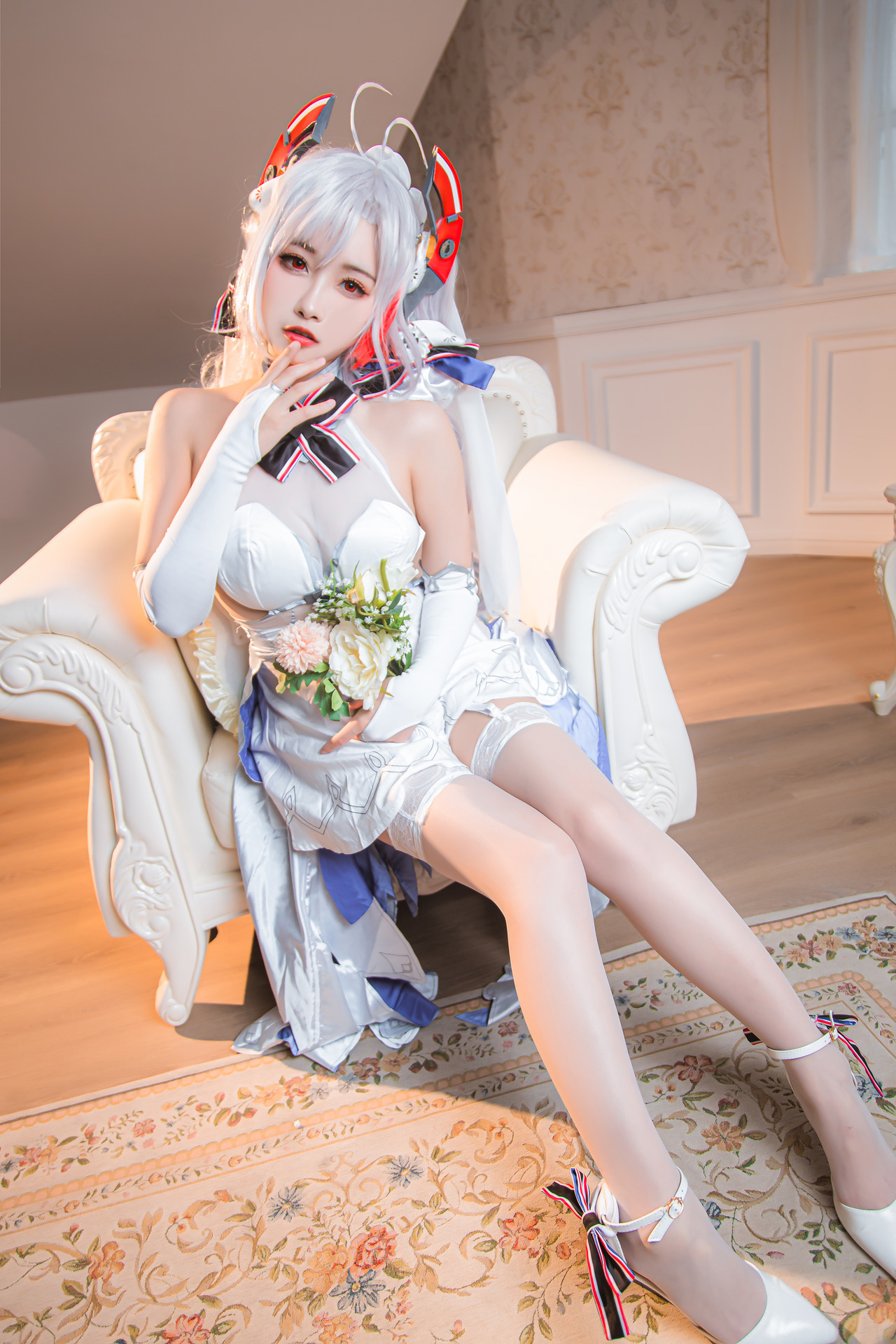 [Momoko葵葵] Prinz Eugen 欧根亲王 花嫁 Bride Ver. 9