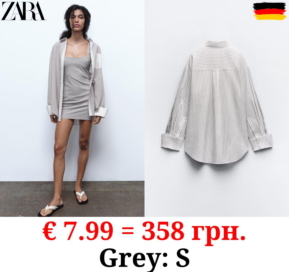 CONTRASTING STRIPED SHIRT