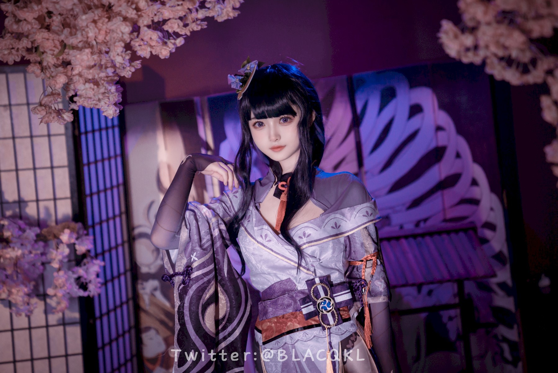 Cosplay 白莉愛吃巧克力 雷電將軍 10