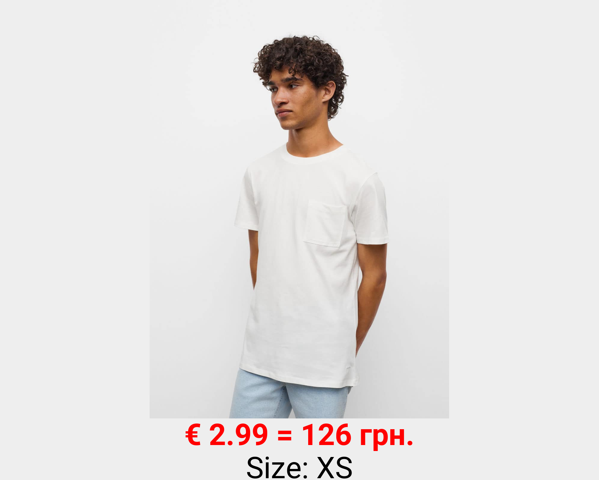 Camiseta algodón bolsillo