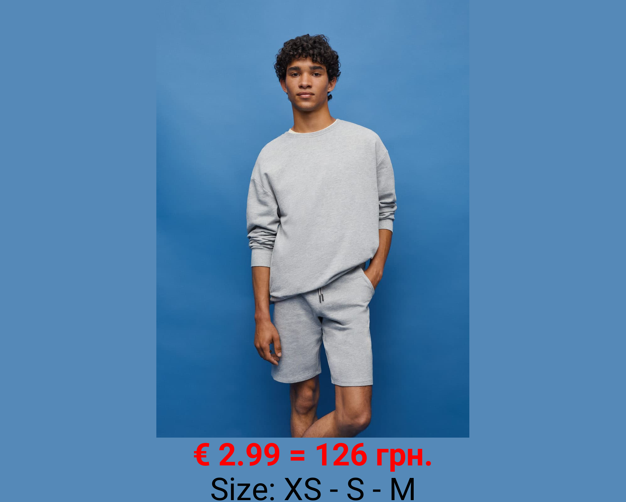 Bermudas algodón cintura elástica