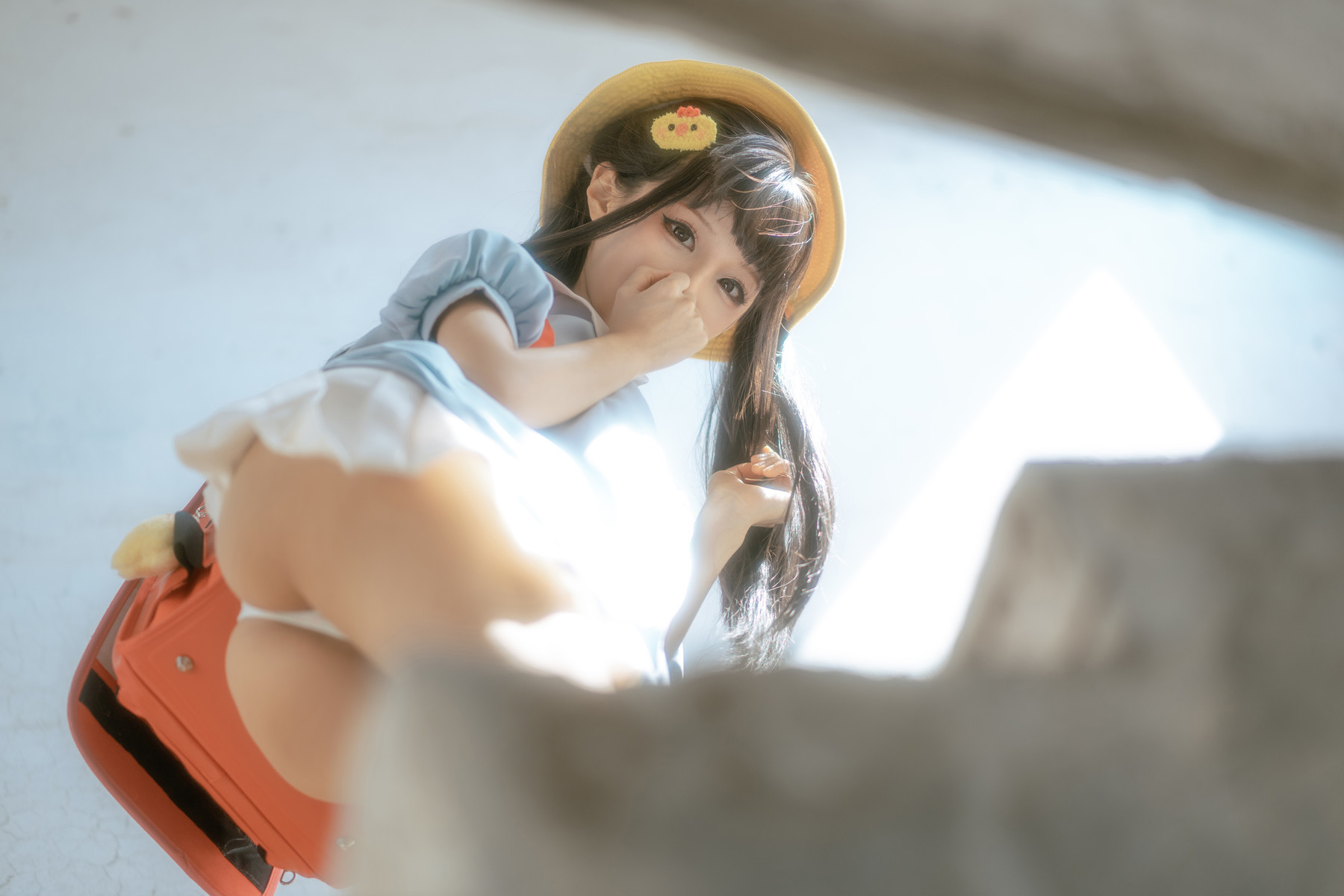 Cosplay 蠢沫沫 Chunmomo 小黄帽 绅士版 Set.01 57