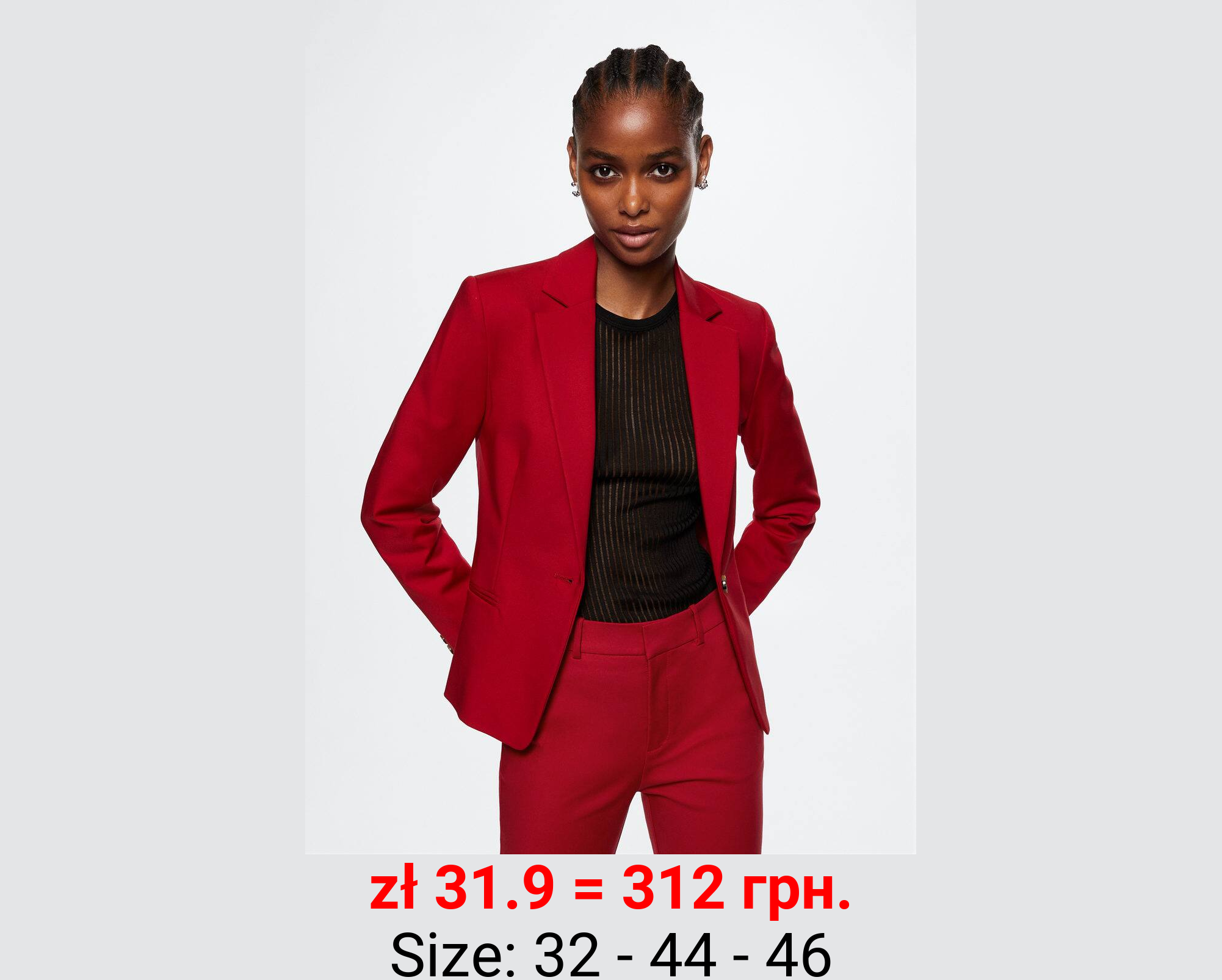 Pantalón pitillo traje