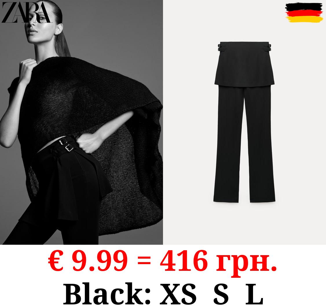 ZW COLLECTION SKIRT OVER TROUSERS