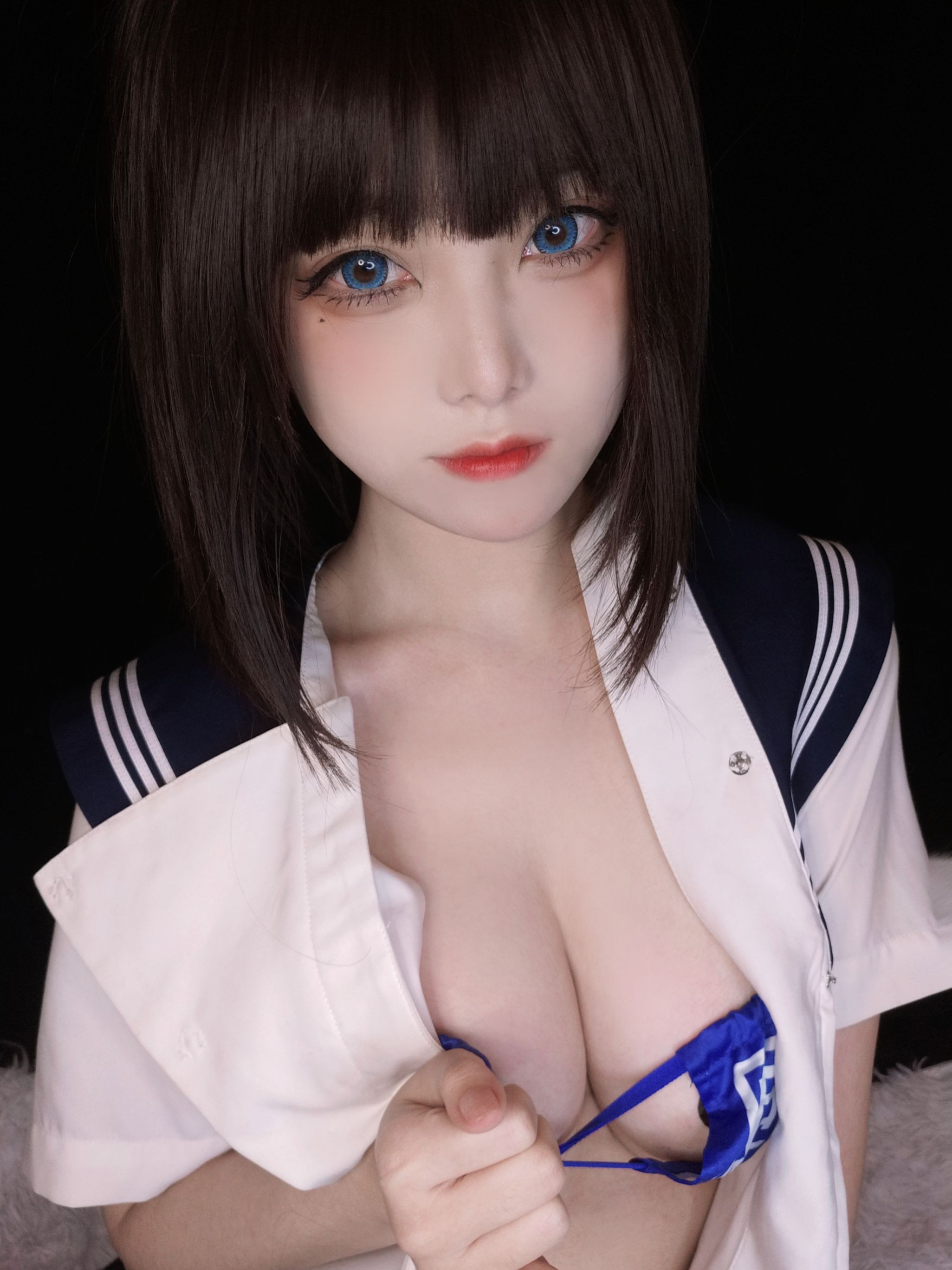 蜜汁猫裘 坏学妹jk 38P+6V 33