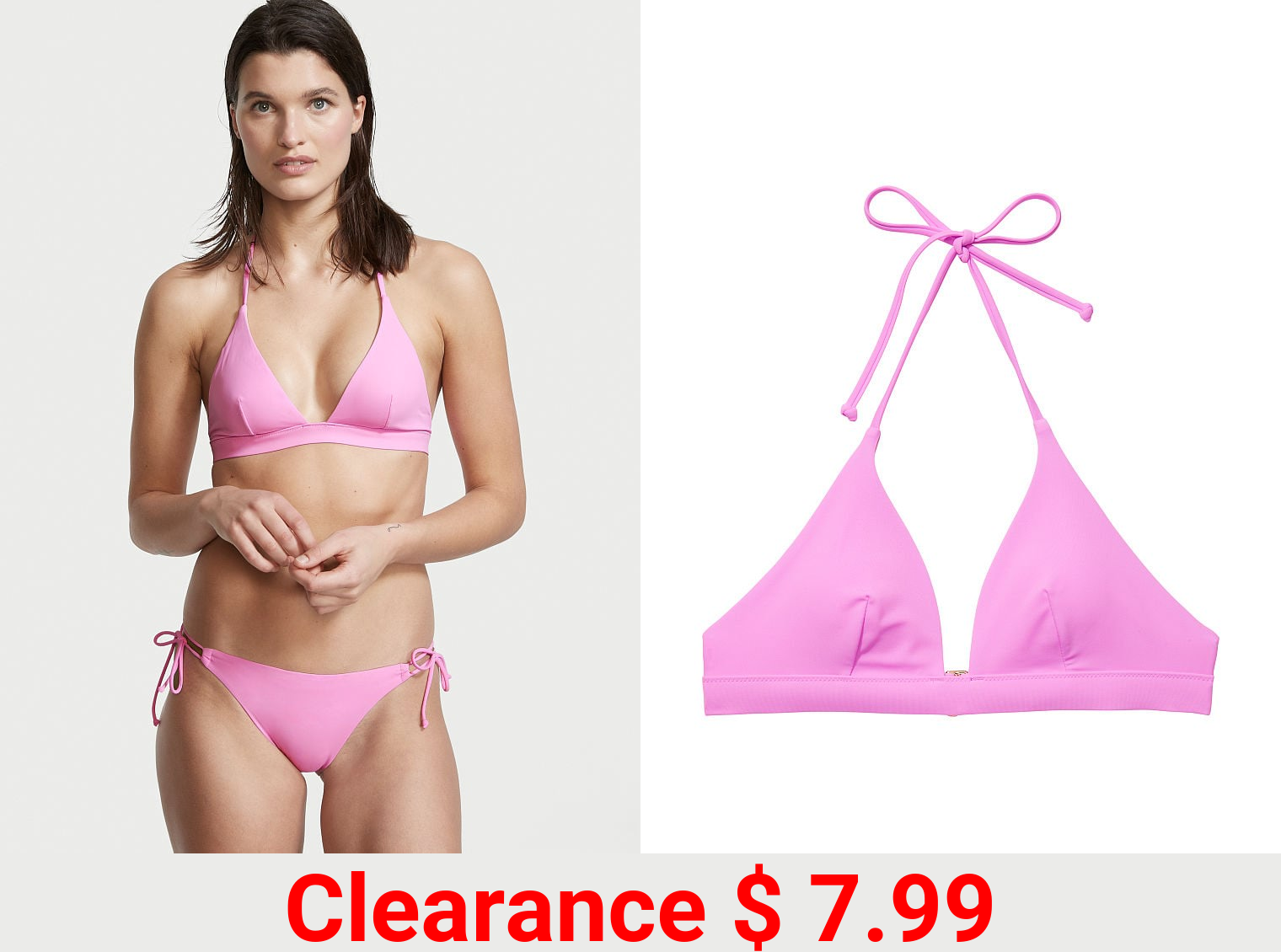 Essential Halter Bikini Top