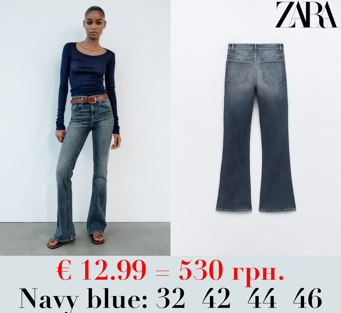 TRF FLARE MID-RISE FULL LENGTH JEANS