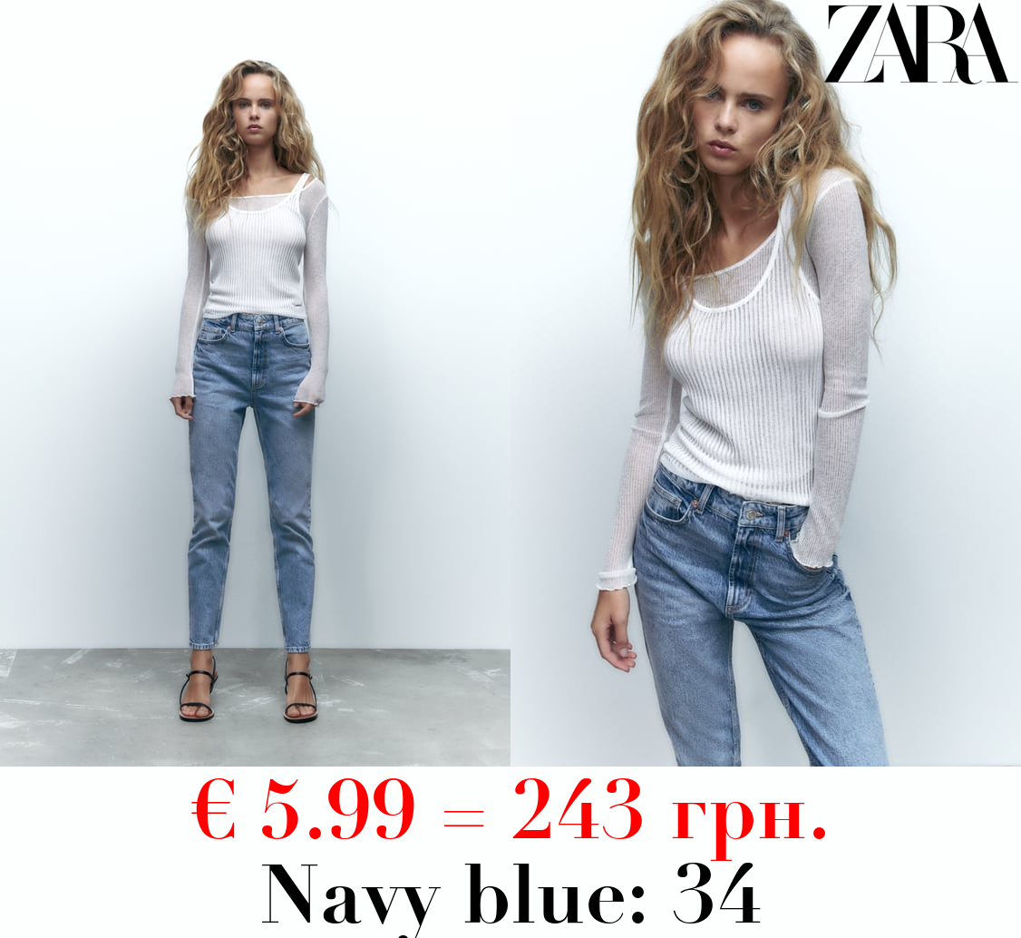 COMFORT MOM-FIT TRF JEANS