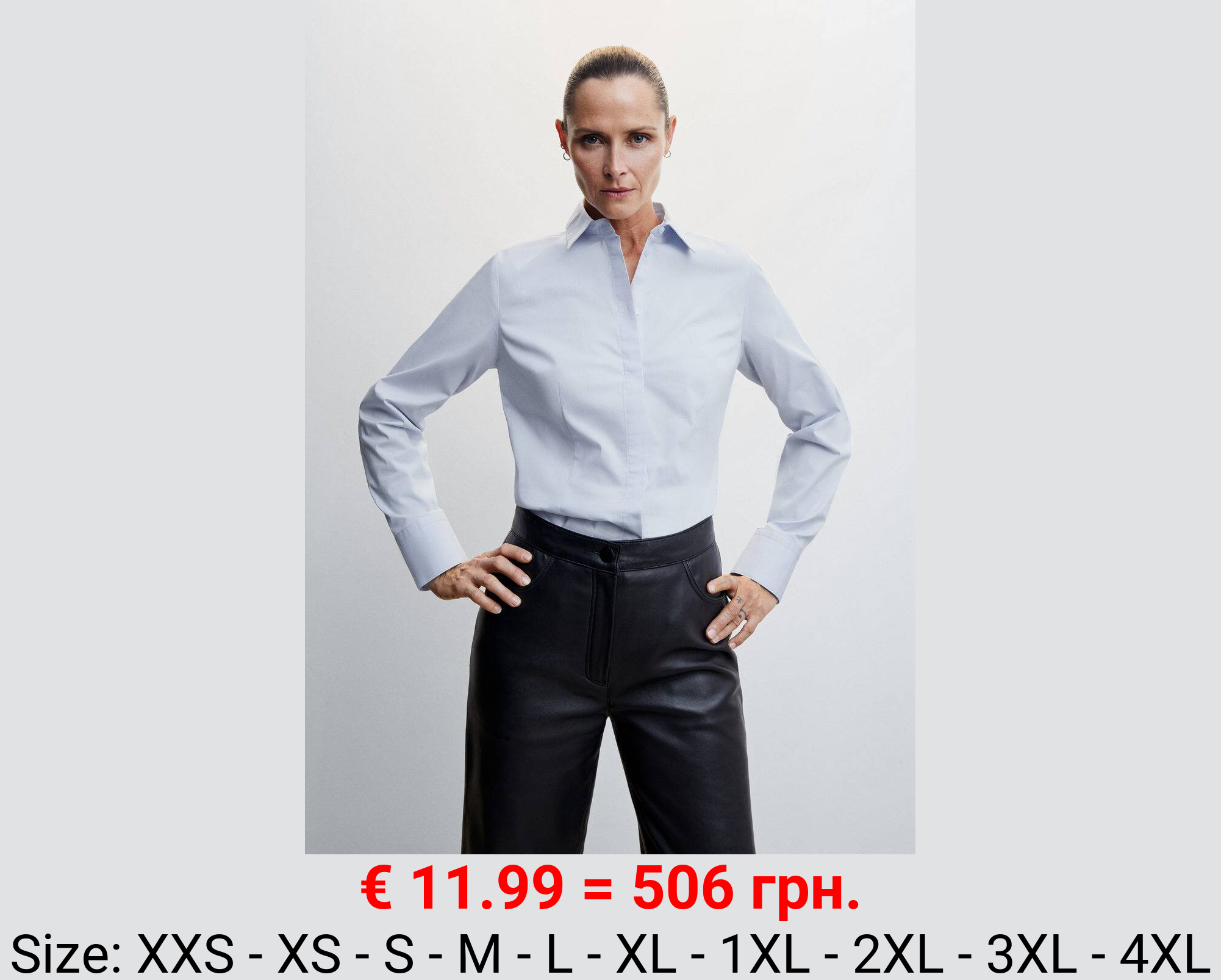 Camisa básica algodón