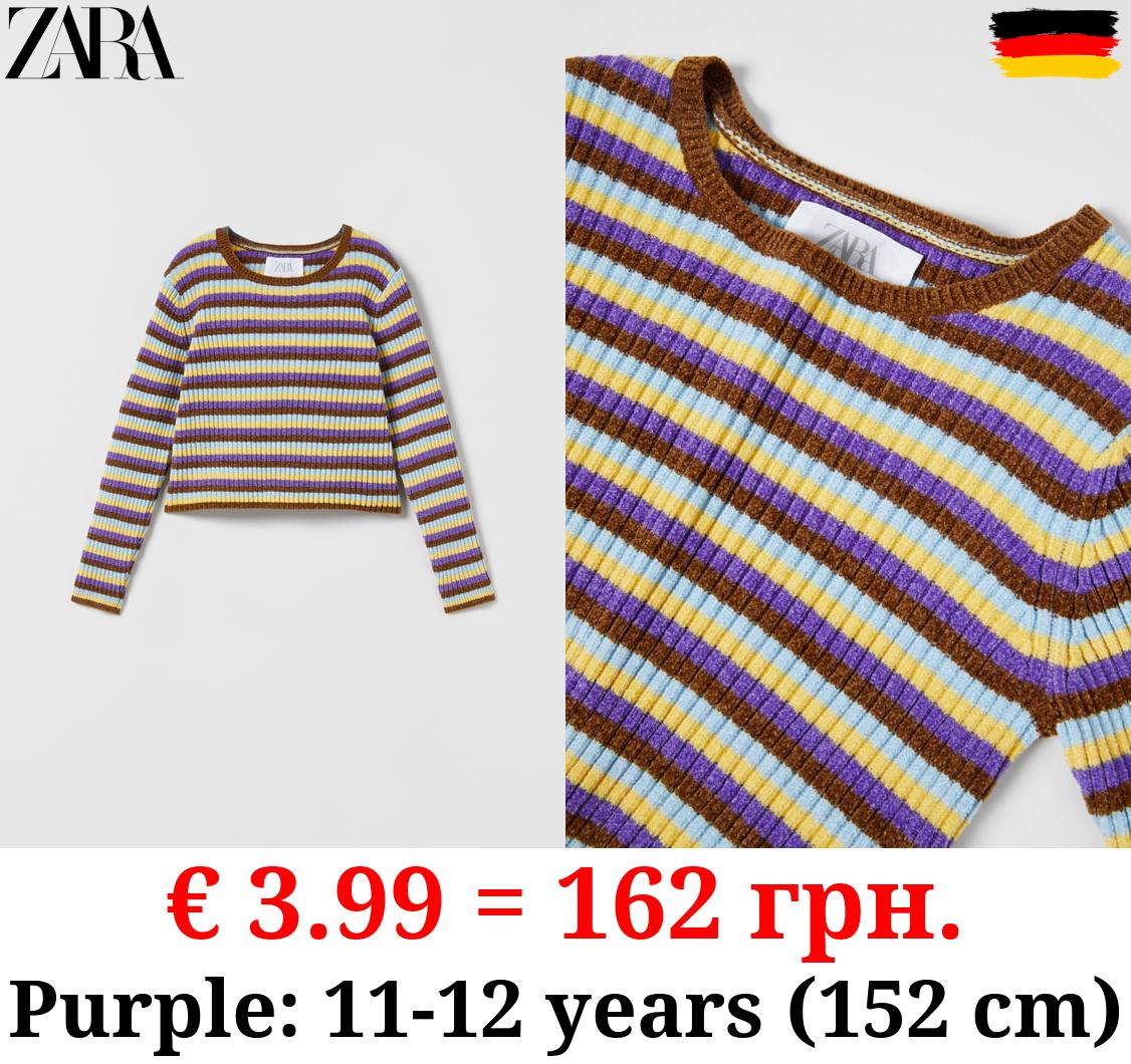 CHENILLE KNIT SWEATER