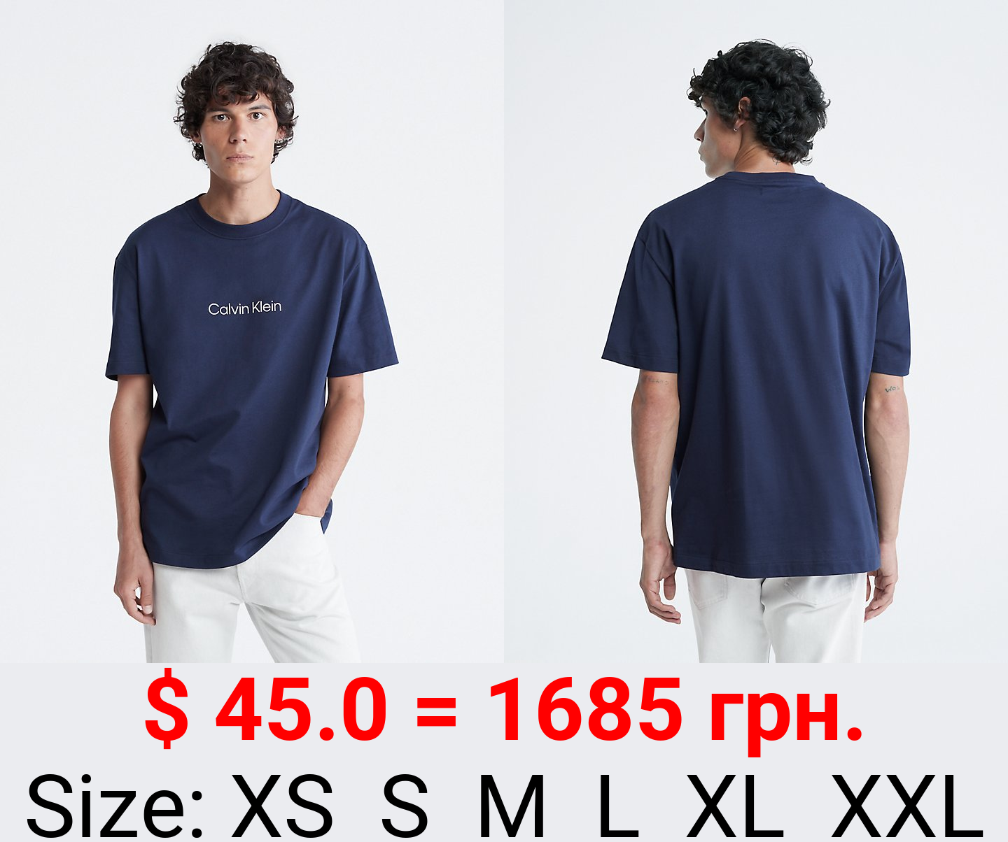 Relaxed Fit Standard Logo Crewneck T-Shirt