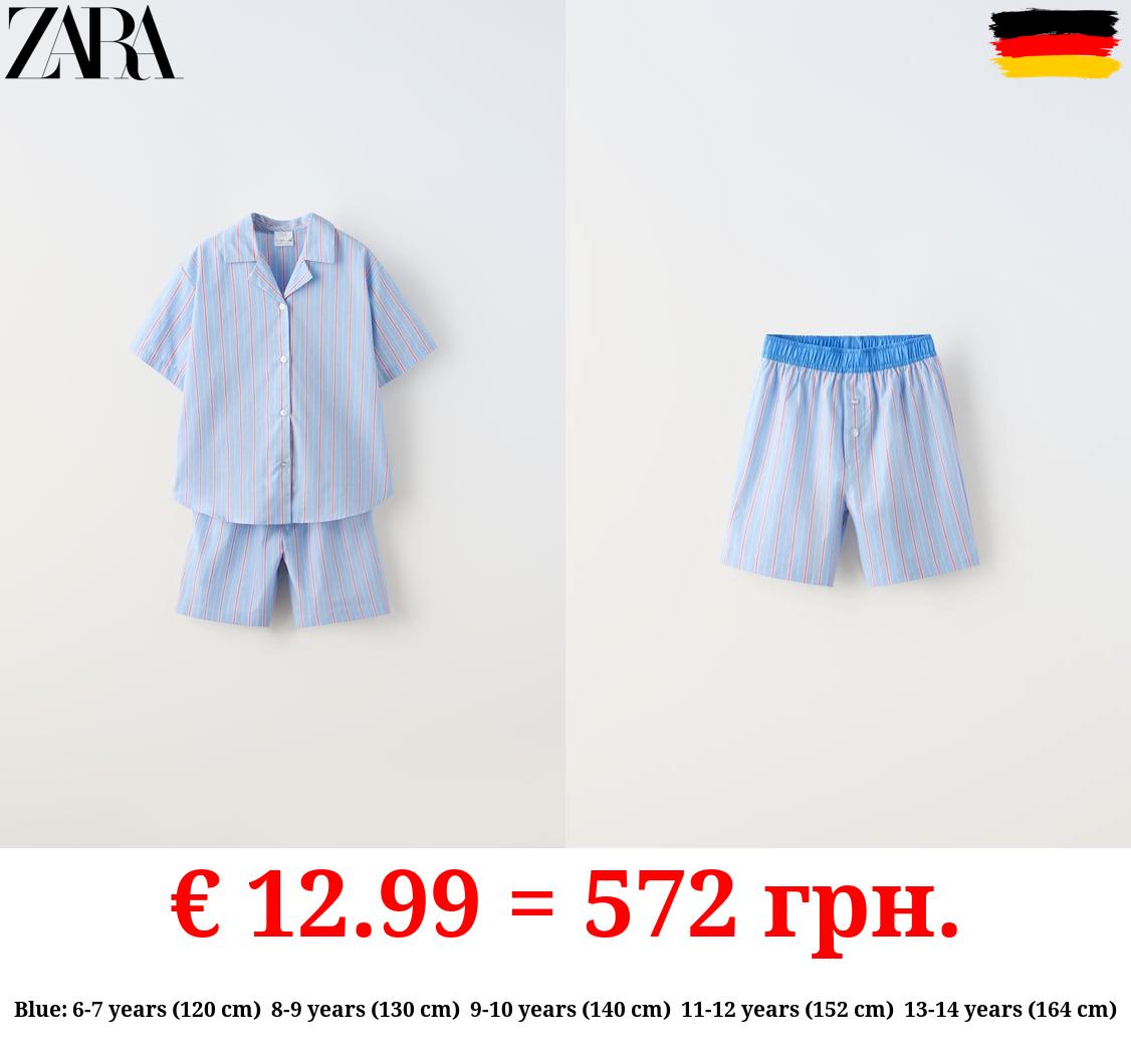 6-14 YEARS/ STRIPED CO-ORD